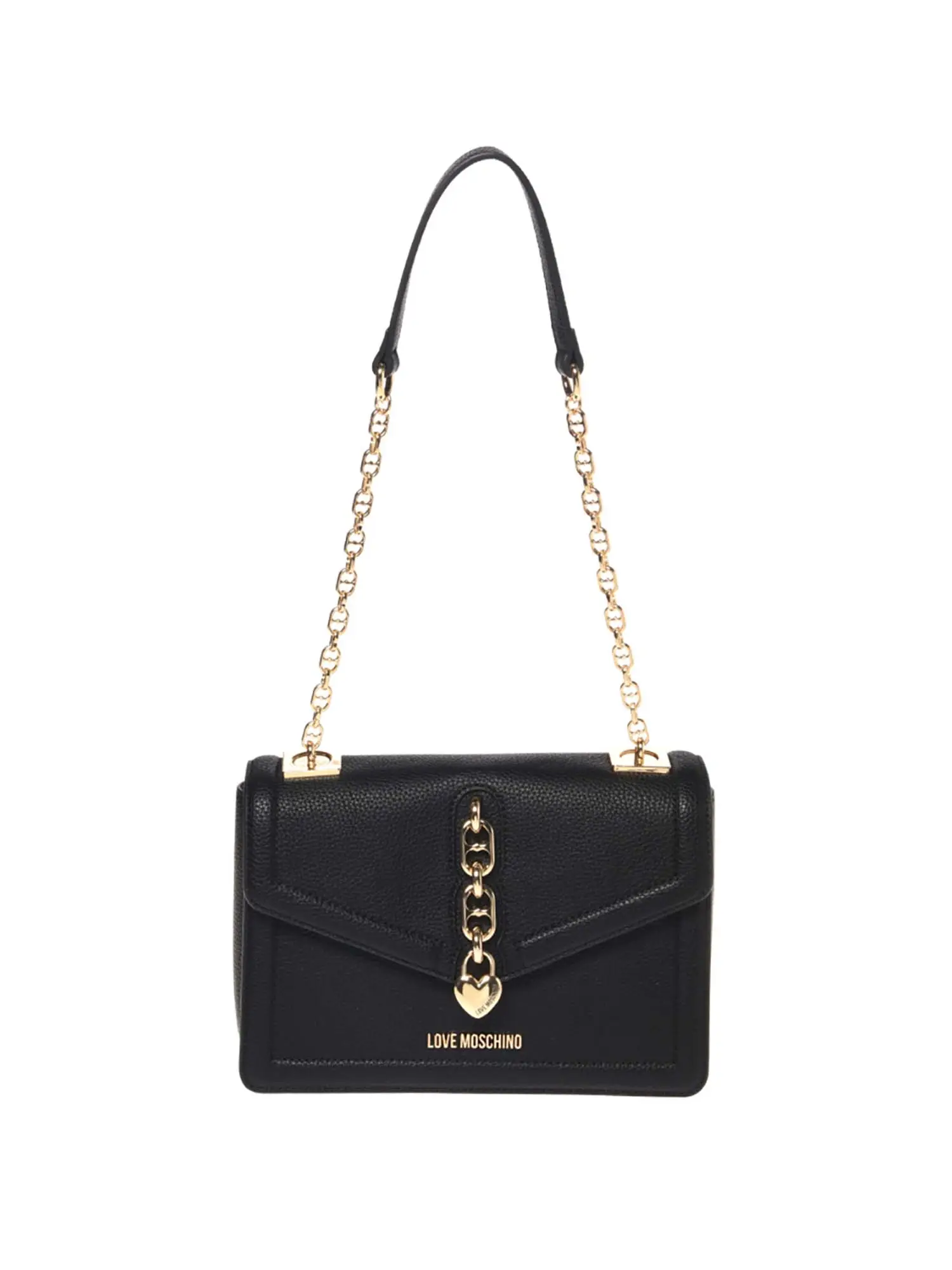 BORSA A SPALLA DONNA - LOVE MOSCHINO - JC4384PP0LKU0 - NERO, UNICA