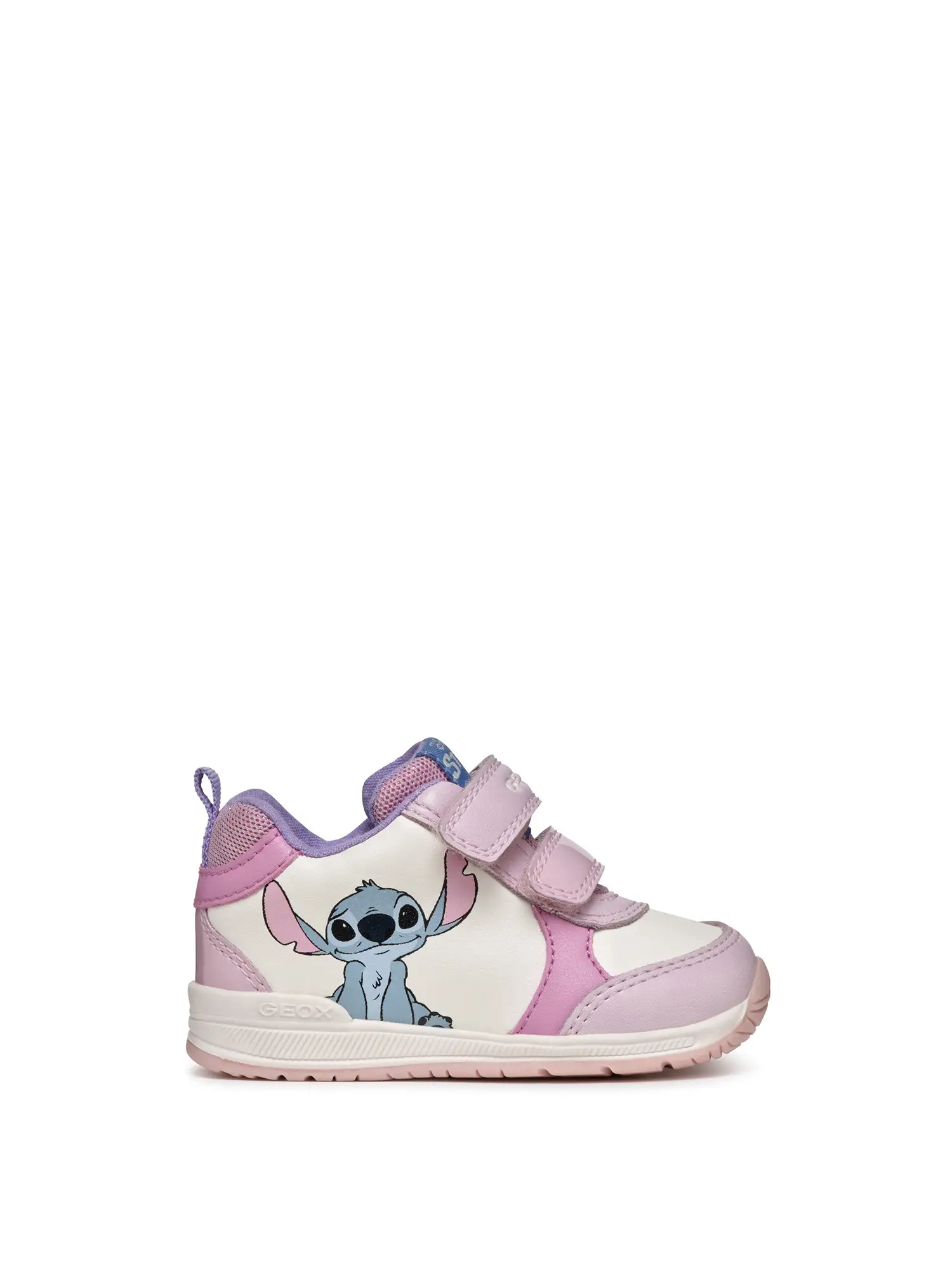 SNEAKERS BAMBINA - GEOX - B460LA 000BC - BIANCO/ROSA, 24