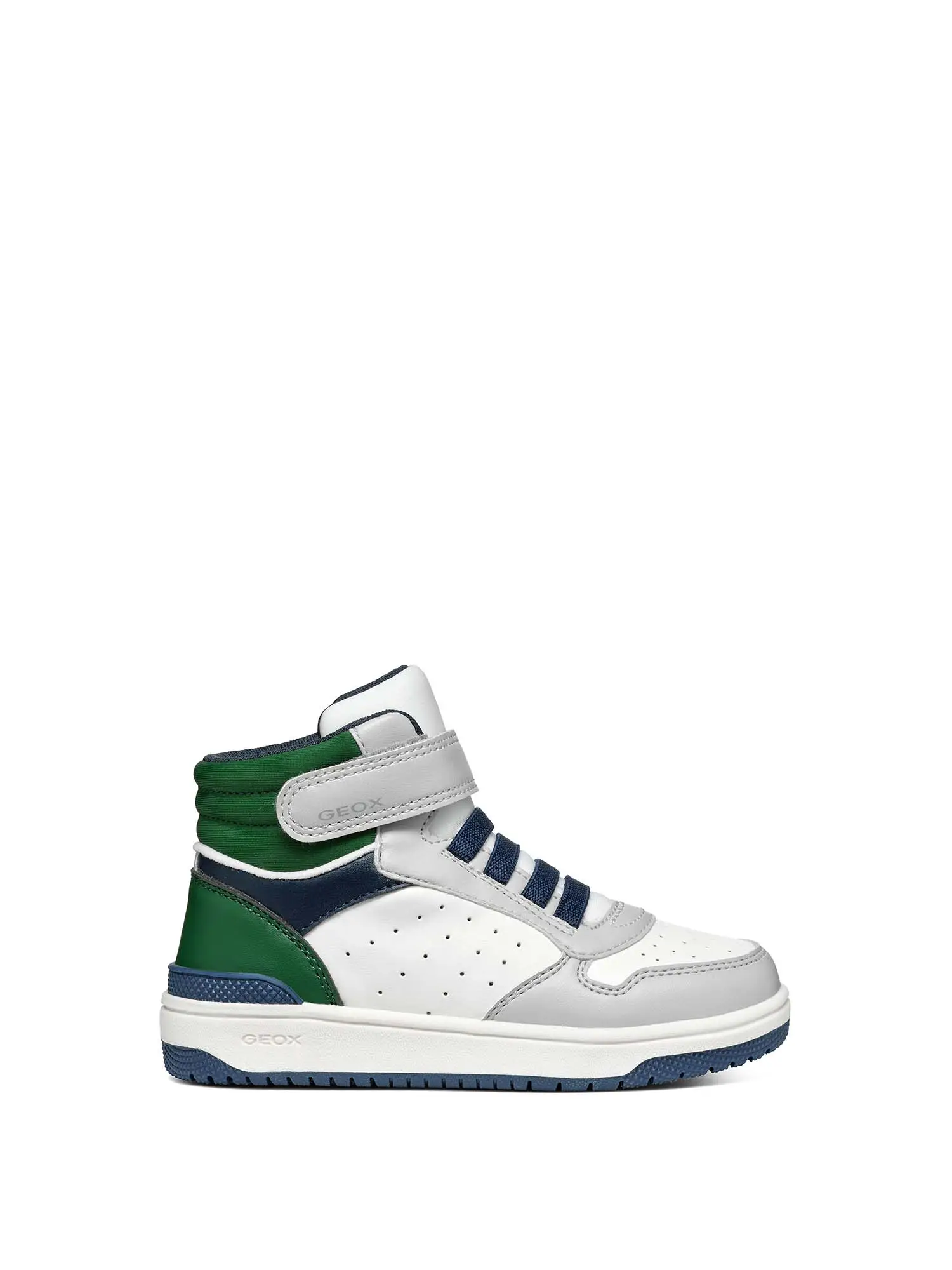 SNEAKERS RAGAZZO - GEOX - J46LQB 05415 - GRIGIO/VERDE, 28