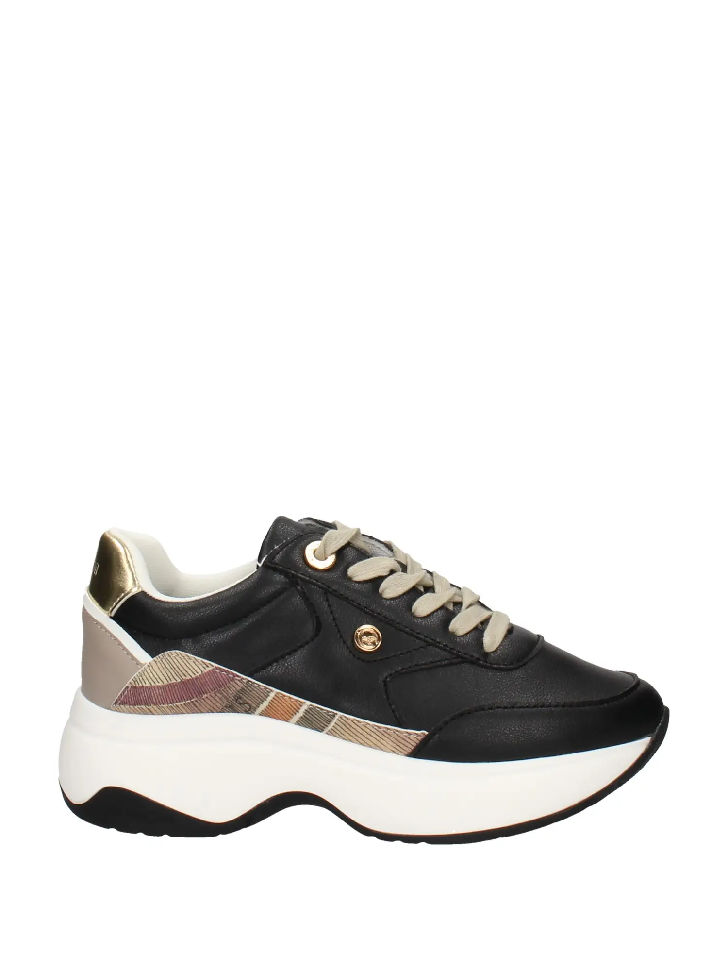 SNEAKERS DONNA - GATTINONI - PIGDF6304WPB - NERO/TAUPE, 38