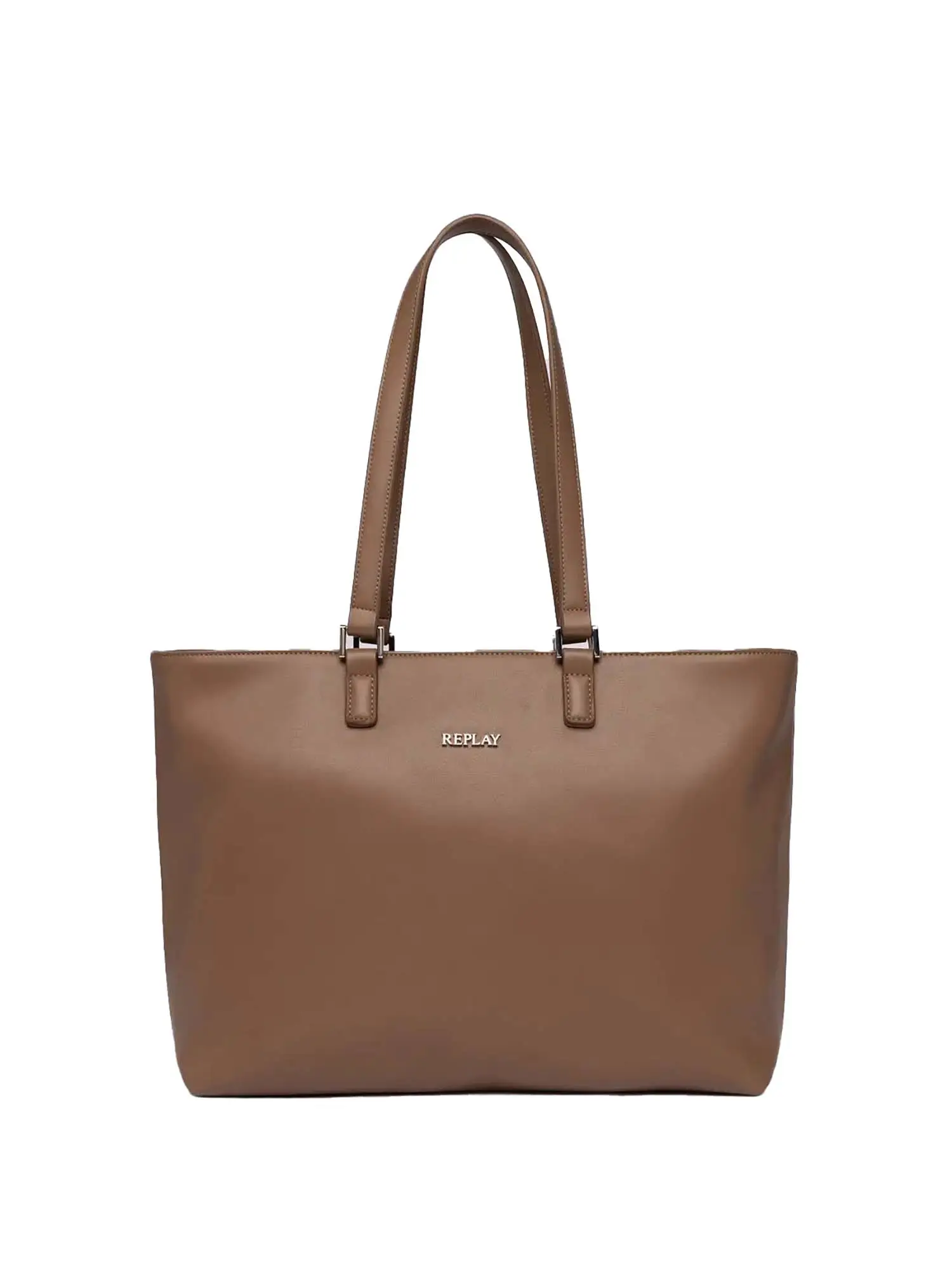 BORSA A SPALLA DONNA - REPLAY - FW3333.006.A0420A - BEIGE, UNICA