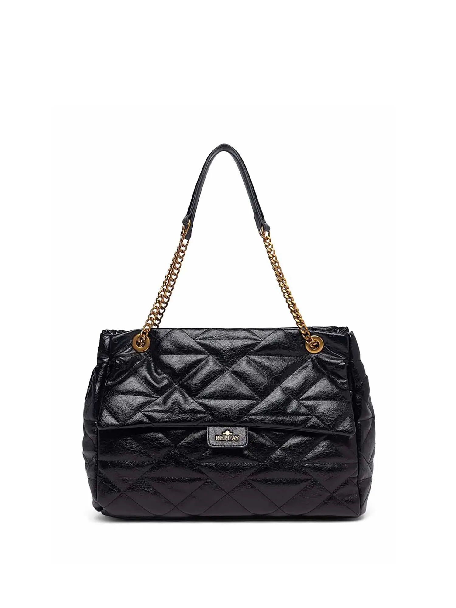 BORSA A SPALLA DONNA - REPLAY - FW3668.000.A0511A - NERO, UNICA