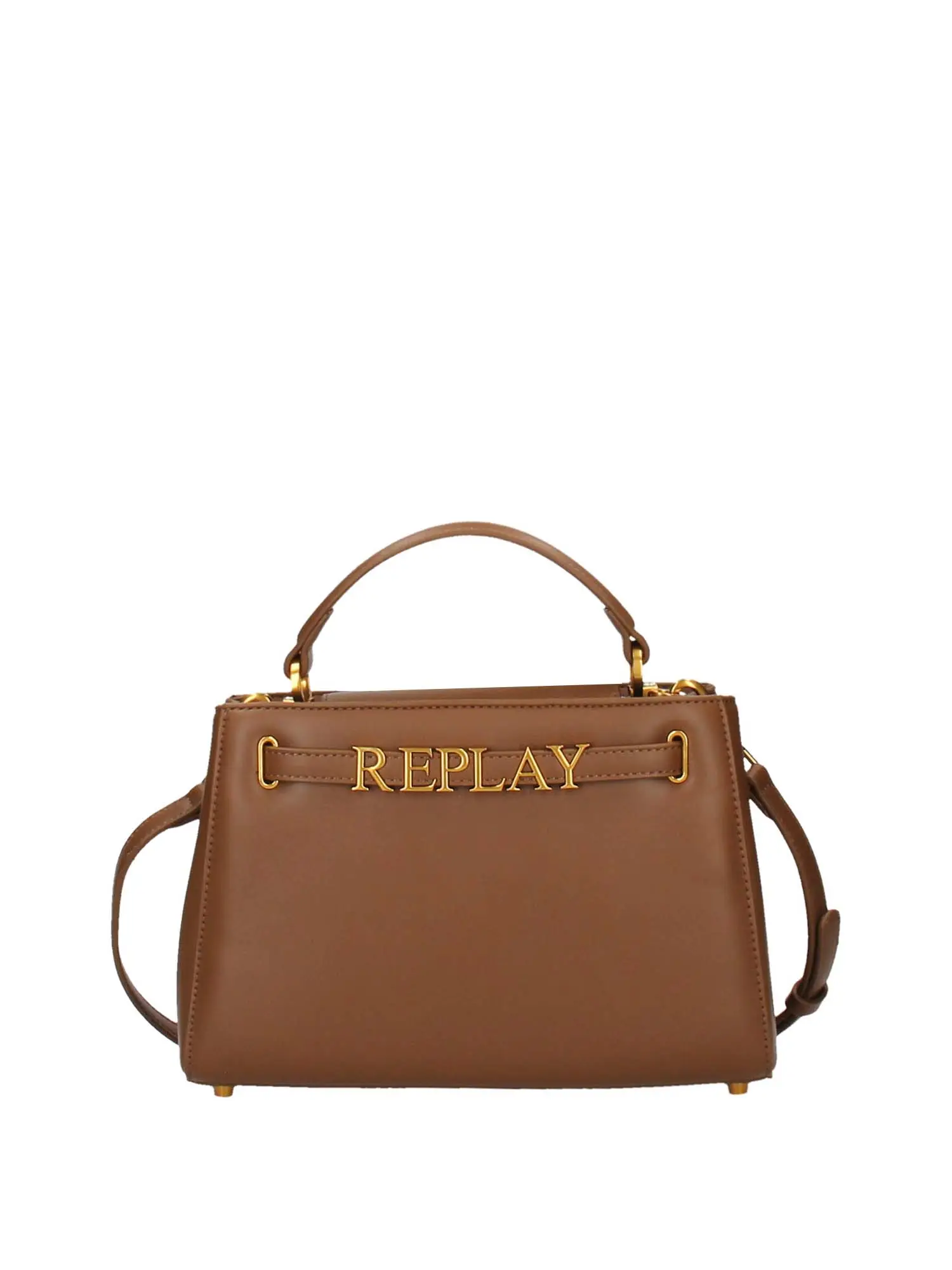 BORSA A MANO DONNA - REPLAY - FW3380.007.A0015G - MARRONE, UNICA