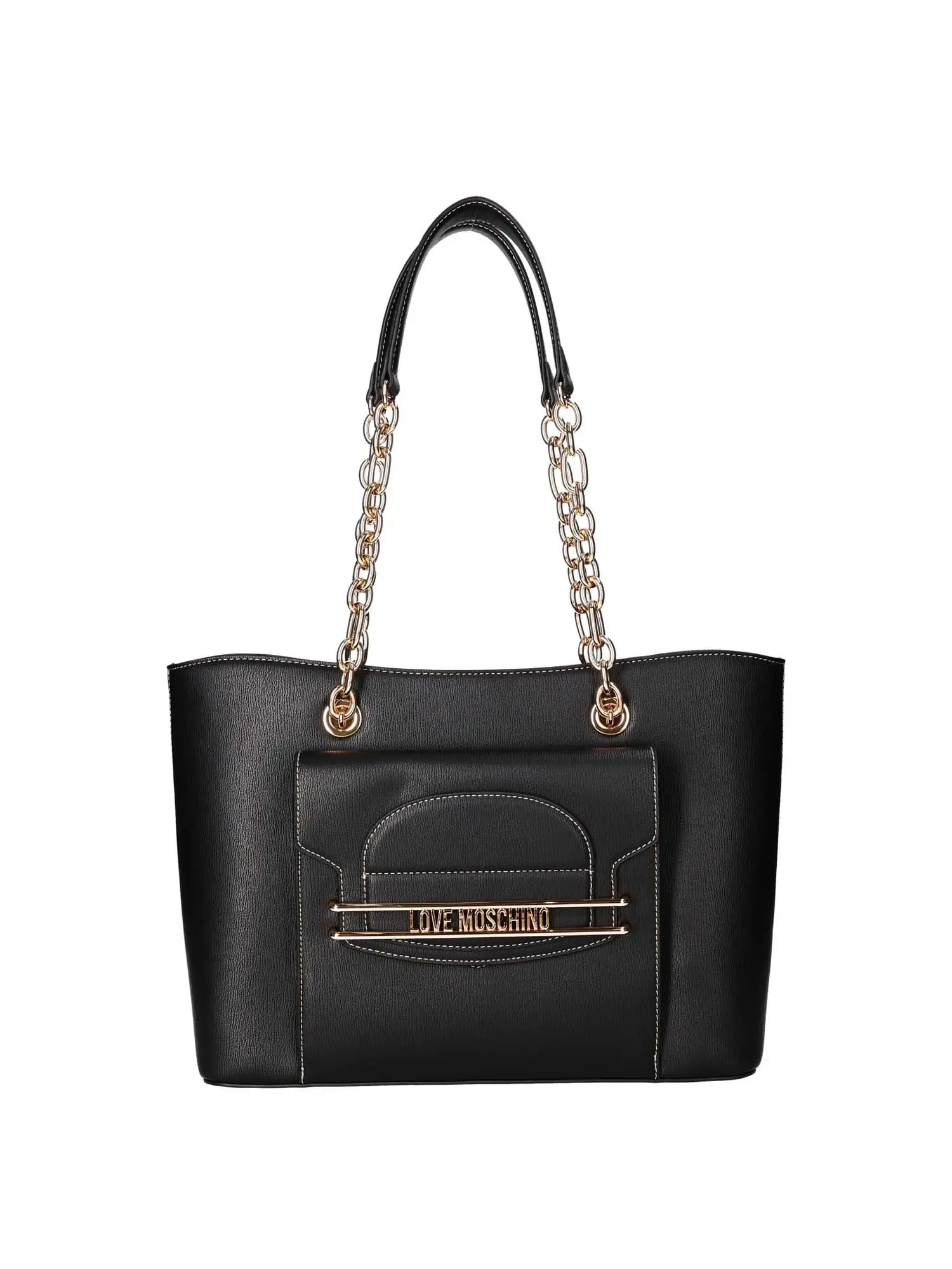 BORSA A SPALLA DONNA - LOVE MOSCHINO - JC4344PP0LKP0 - NERO, UNICA