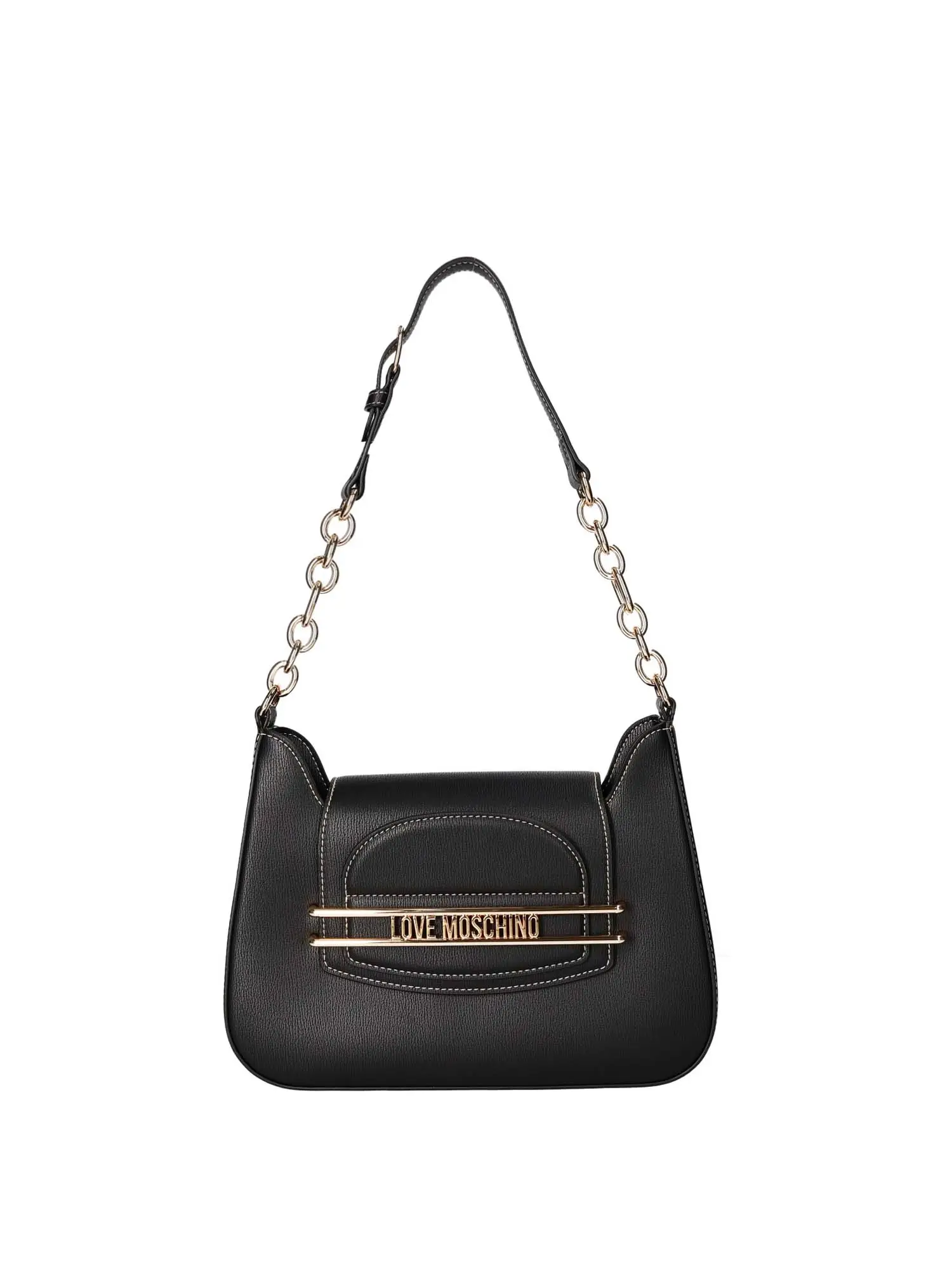 BORSA A SPALLA DONNA - LOVE MOSCHINO - JC4347PP0LKP0 - NERO, UNICA