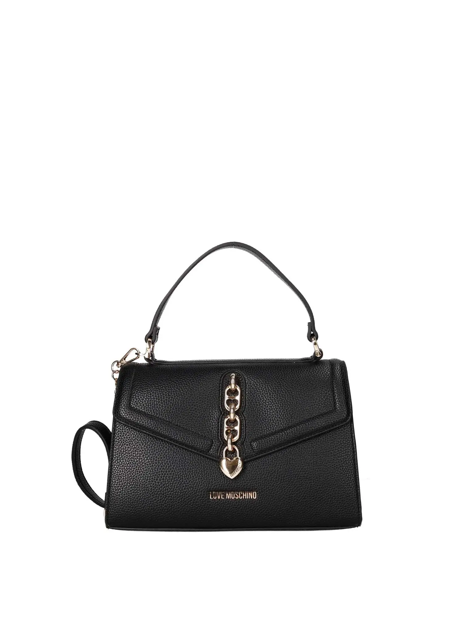 BORSA A MANO DONNA - LOVE MOSCHINO - JC4389PP0LKU0 - NERO, UNICA