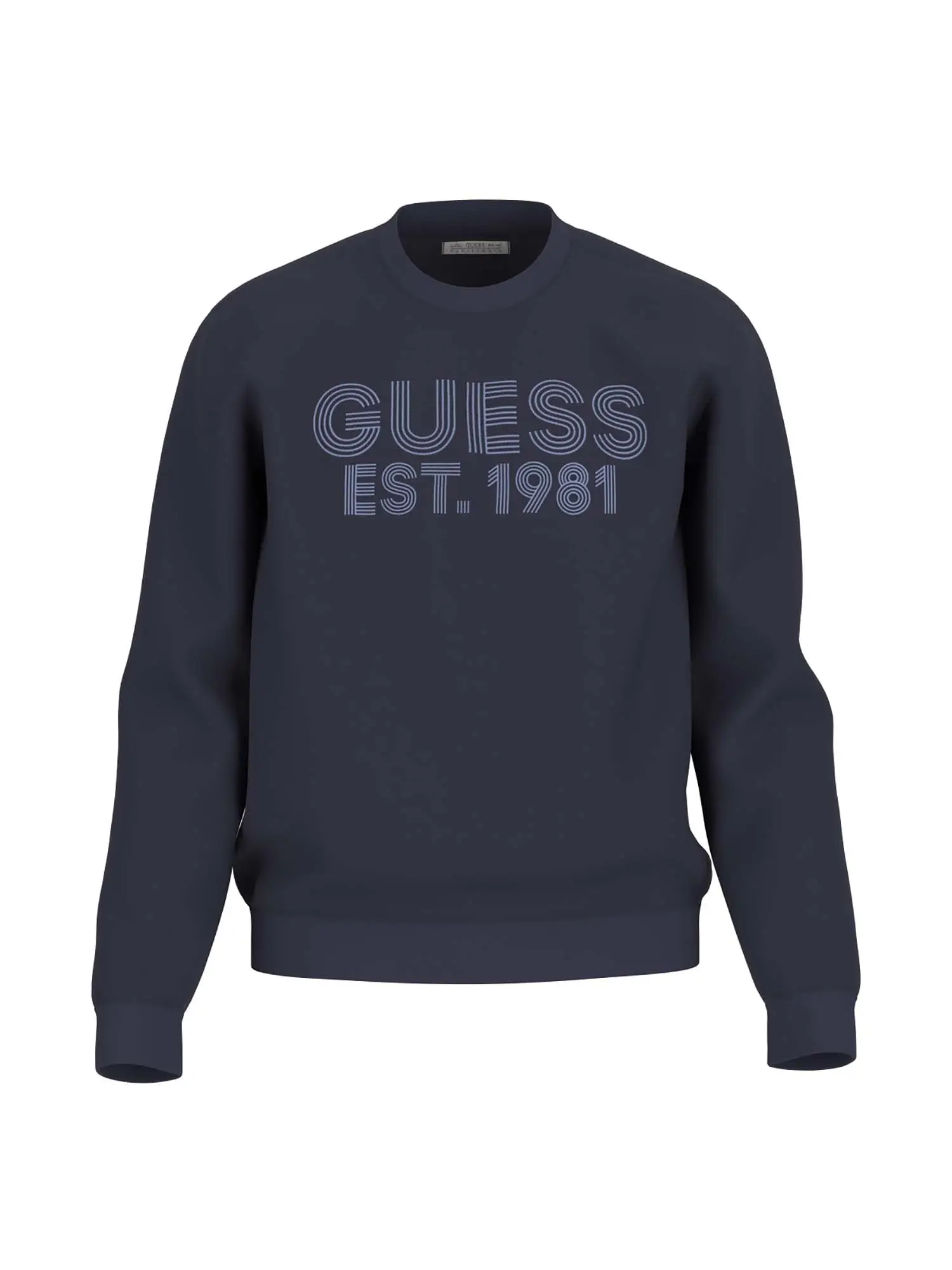 FELPA UOMO - GUESS JEANS - M4YQ08 K9Z21 - BLU, XL