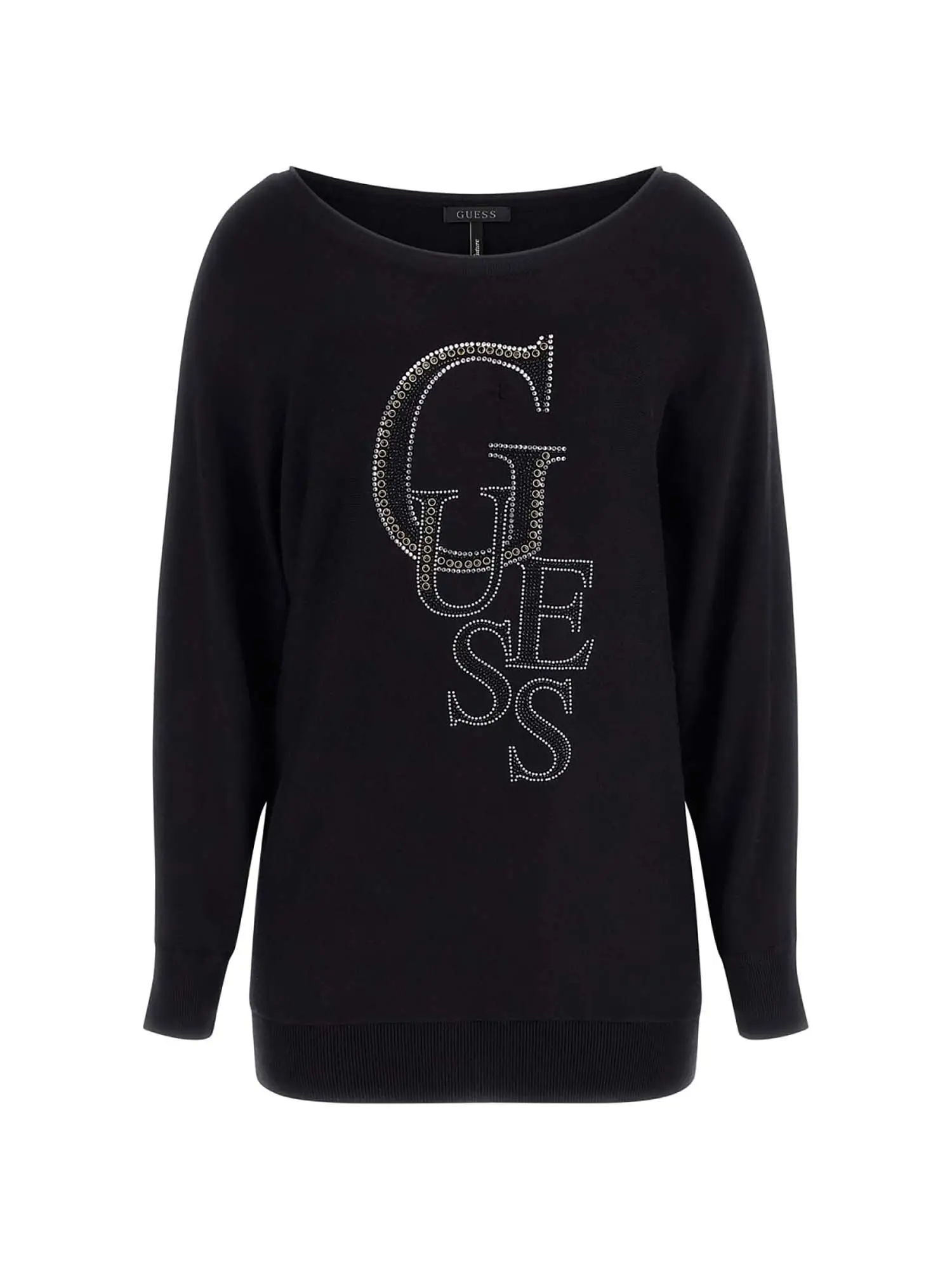 MAGLIA DONNA - GUESS JEANS - W4BR01 Z2NQ2 - NERO, M