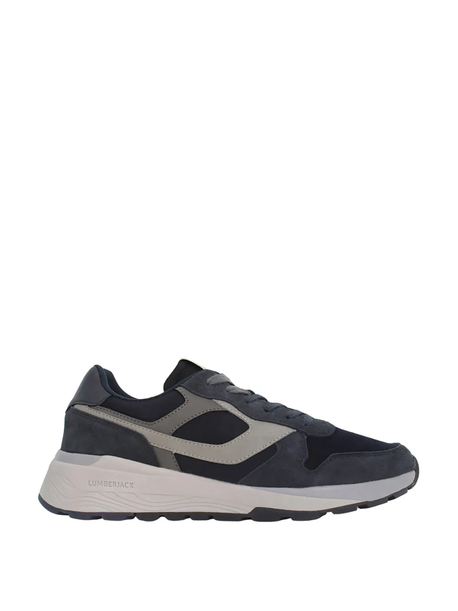 SNEAKERS UOMO - LUMBERJACK - SMI4612-004 M94 - NAVY/GRIGIO, 46