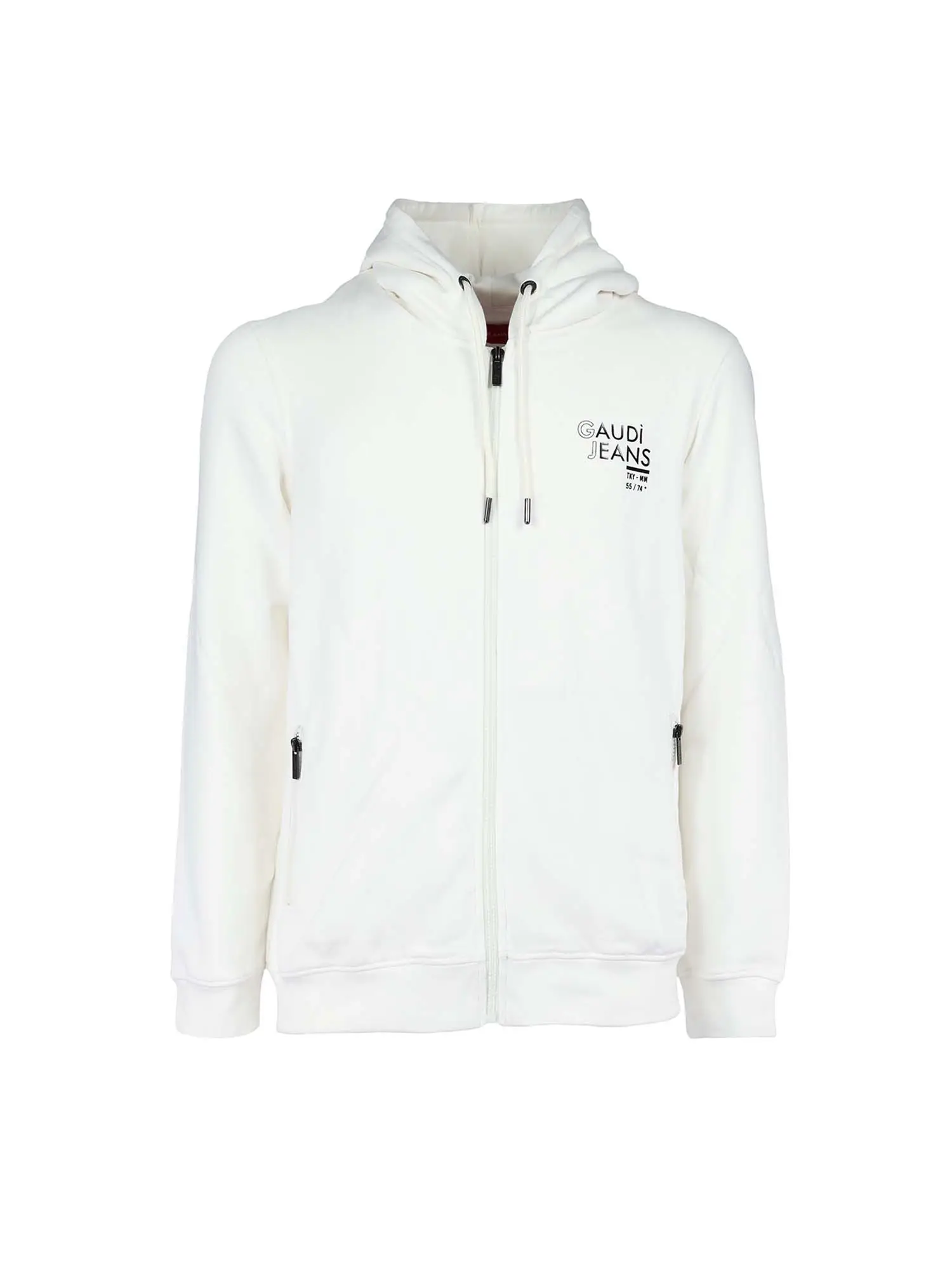 FELPA UOMO - GAUDI UOMO - 421GU64005 - BIANCO, S