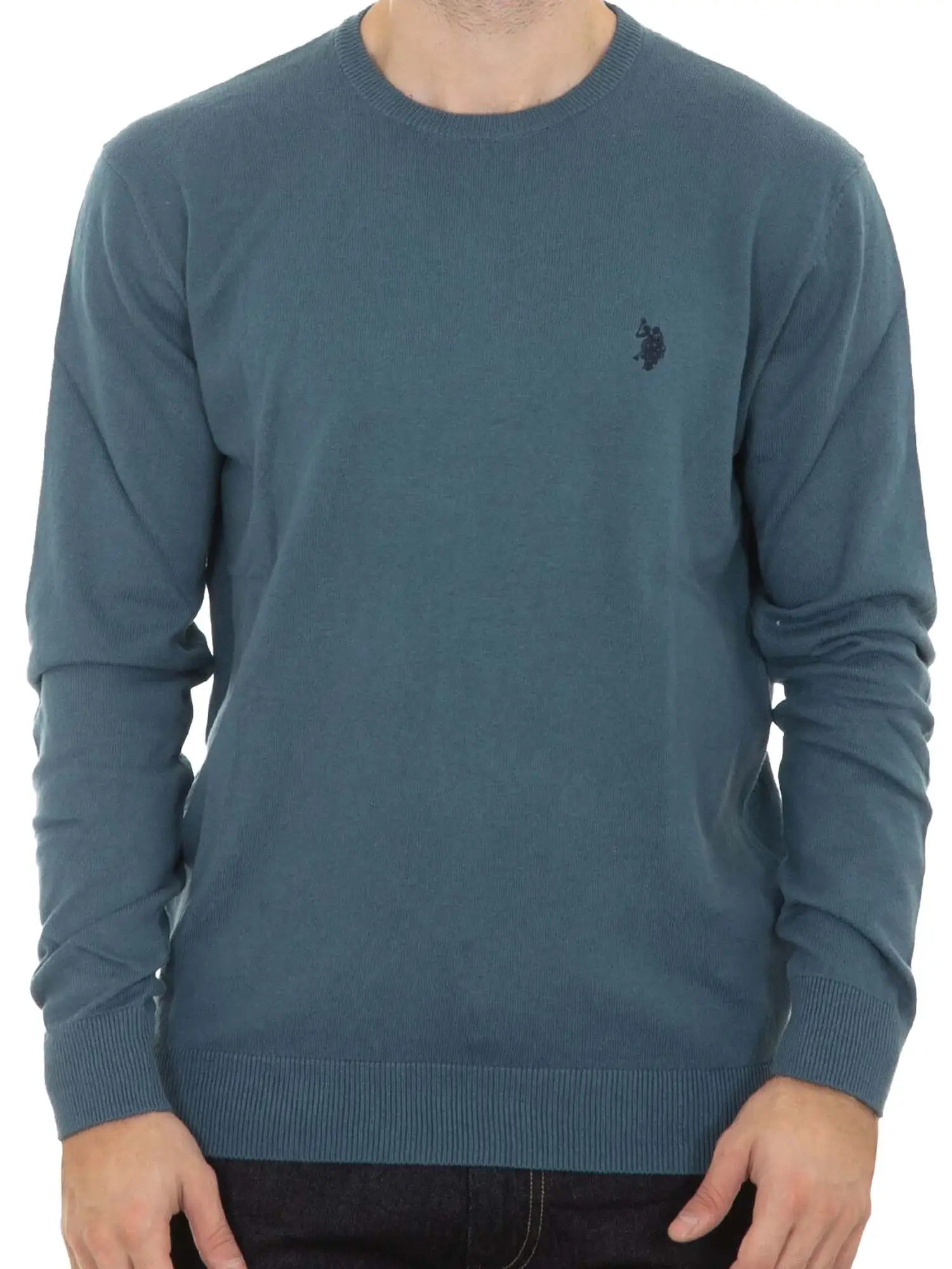 MAGLIONE UOMO - US POLO ASSN. - US40173006 - BLU, XXL