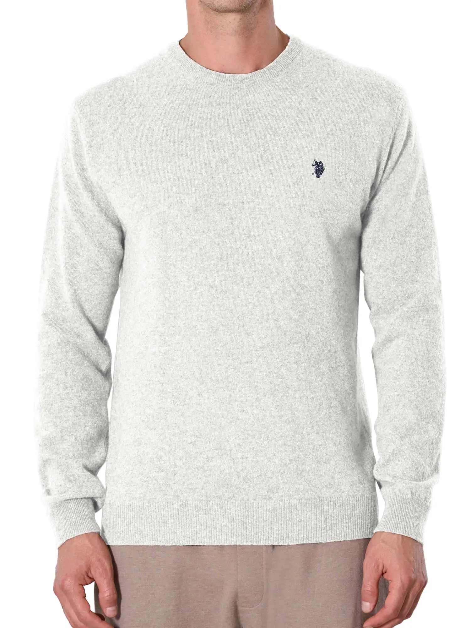 MAGLIONE UOMO - US POLO ASSN. - US40173032 - BIANCO, L