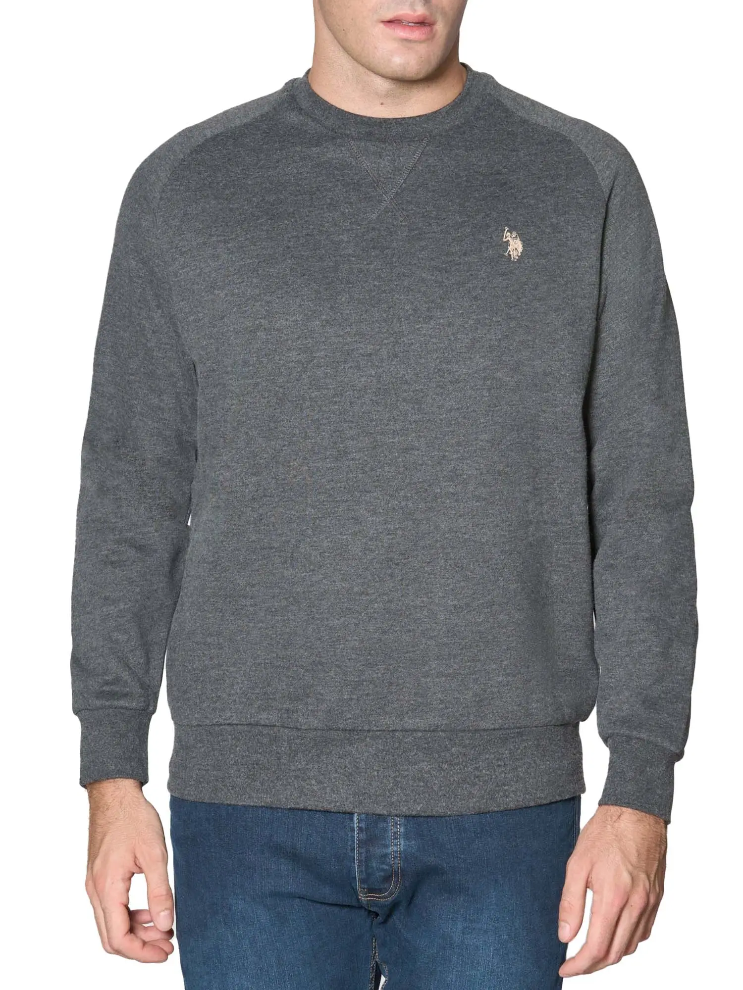 FELPA UOMO - US POLO ASSN. - US40187008 - GRIGIO, L