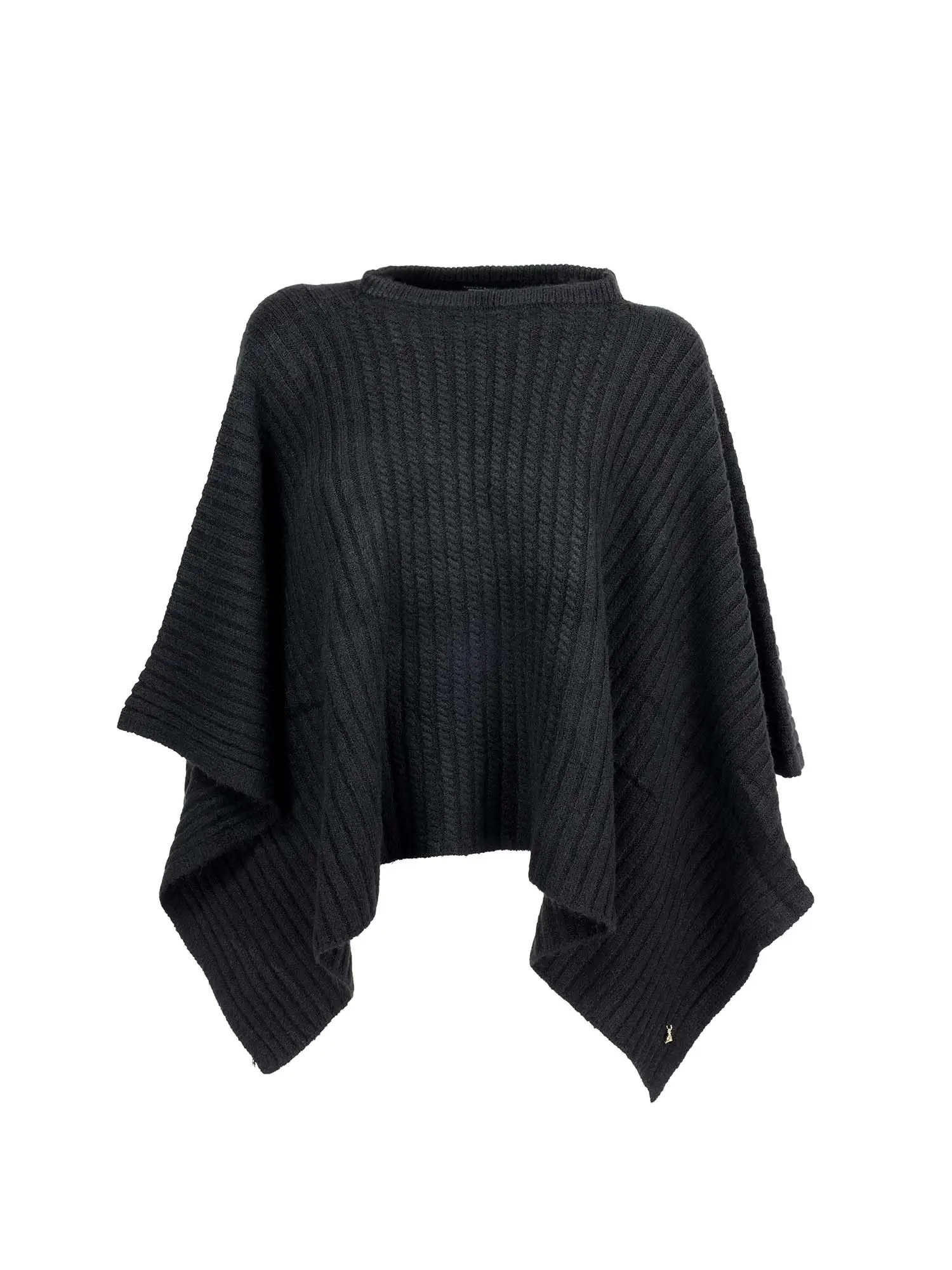 PONCHO DONNA - ATELIER DU SAC - 16527-000-W4S-A - NERO, UNICA