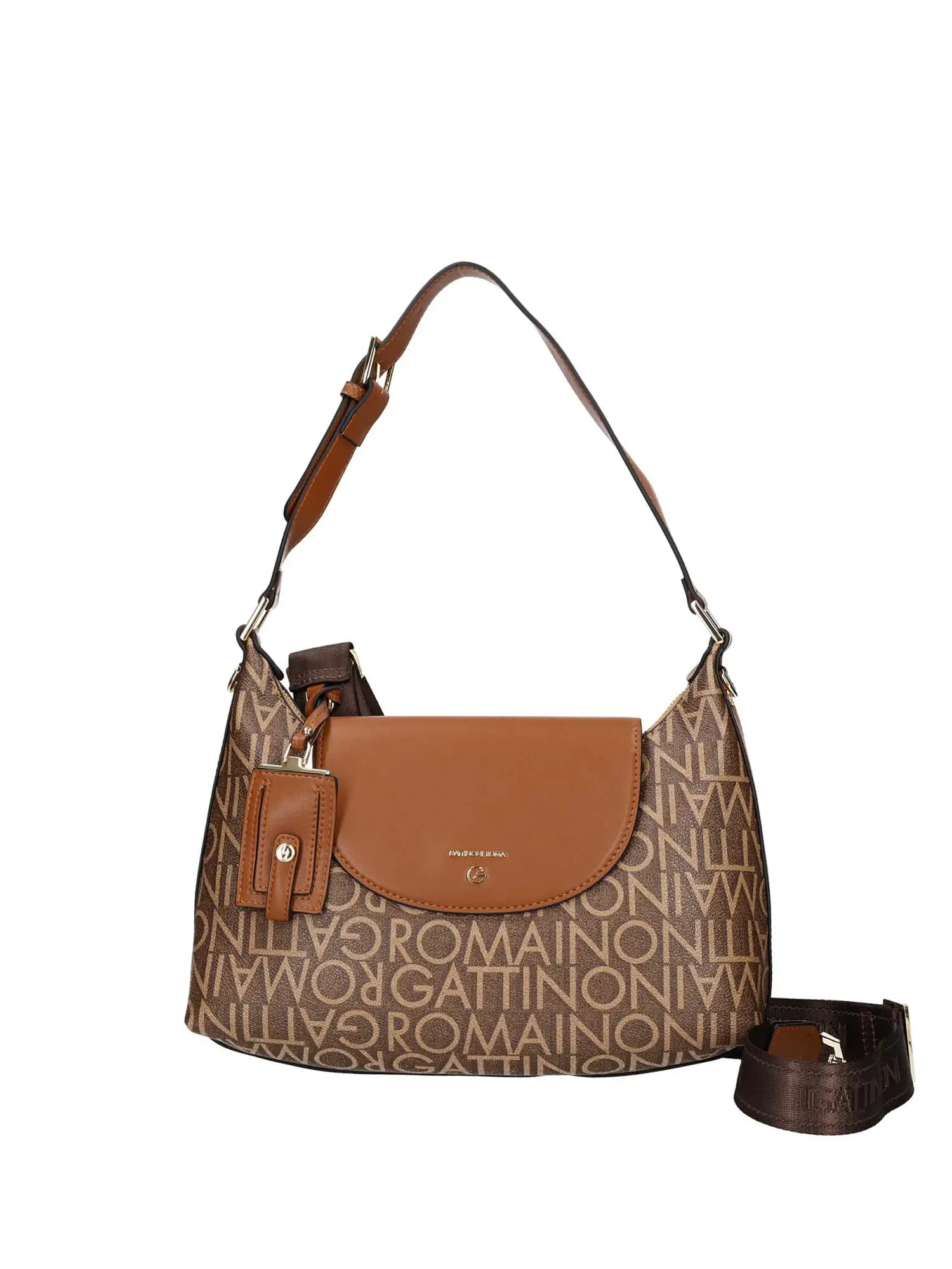 HOBO DONNA - GATTINONI ROMA - BIN0R8508WVP - TAN, UNICA