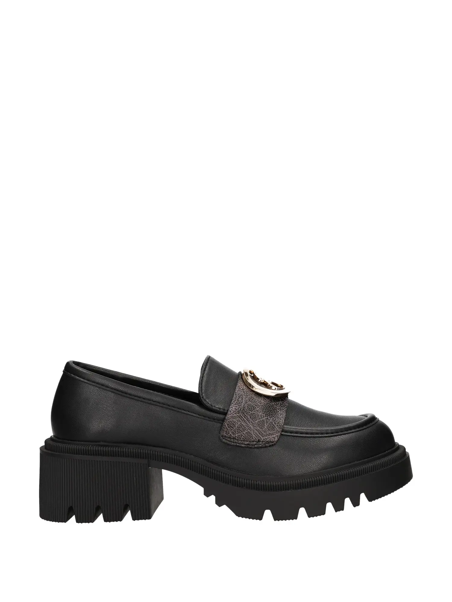 MOCASSINO DONNA - GATTINONI ROMA - PINTL1423WTE - NERO, 38