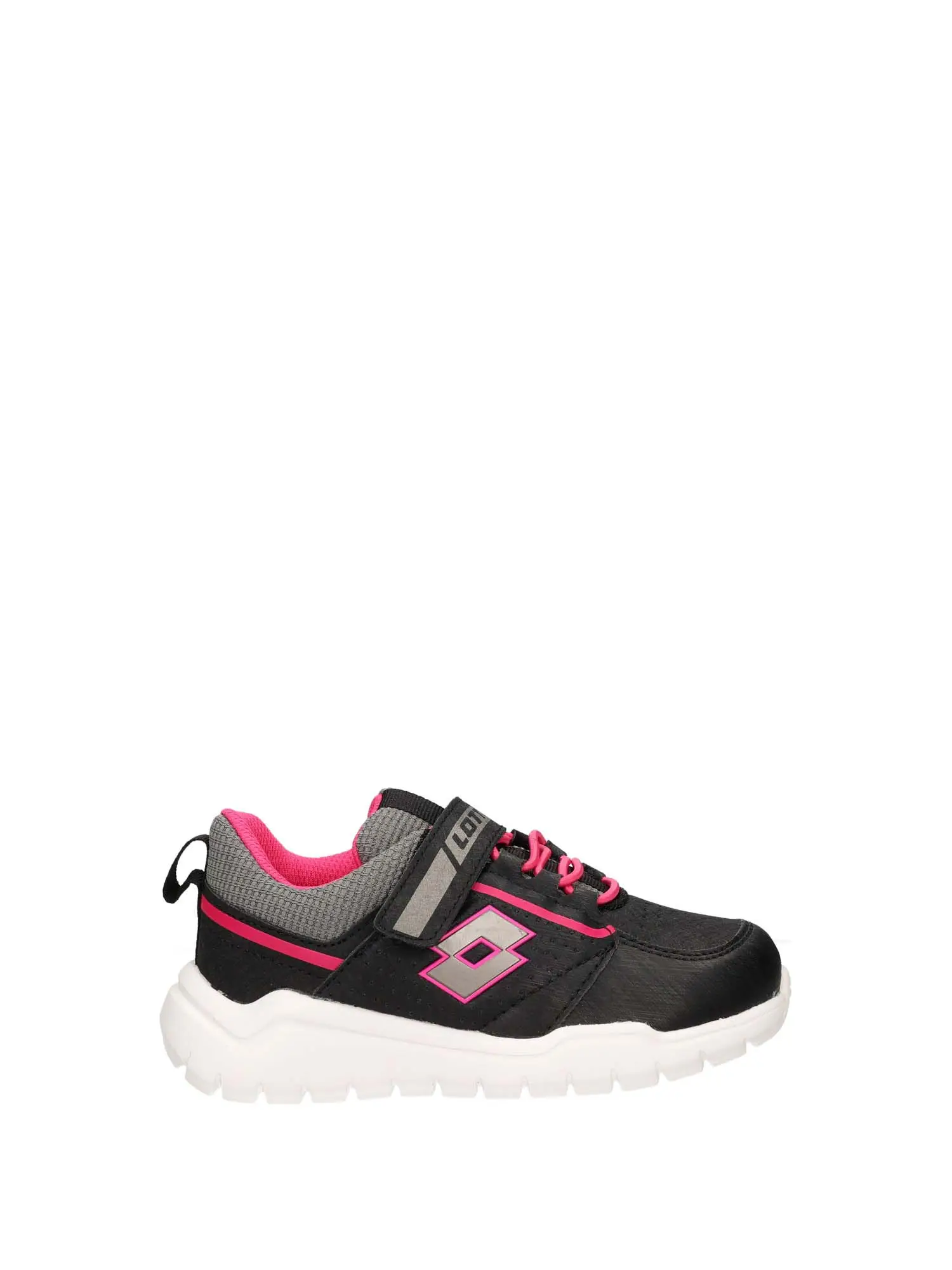 SNEAKERS BAMBINA - LOTTO - 218186 - NERO, 28