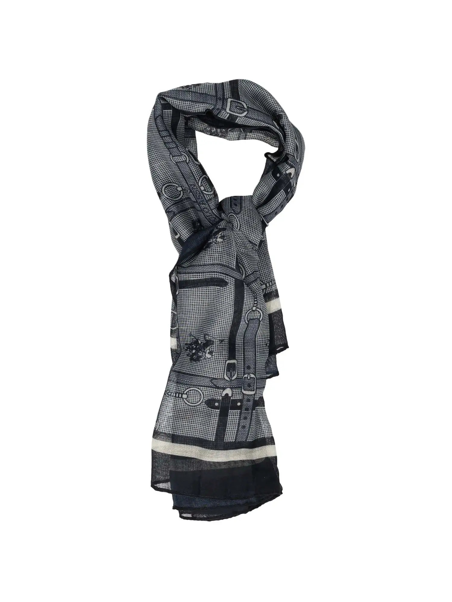 FOULARD DONNA - US POLO ASSN. - AIUJG2486WPO - NERO, UNICA