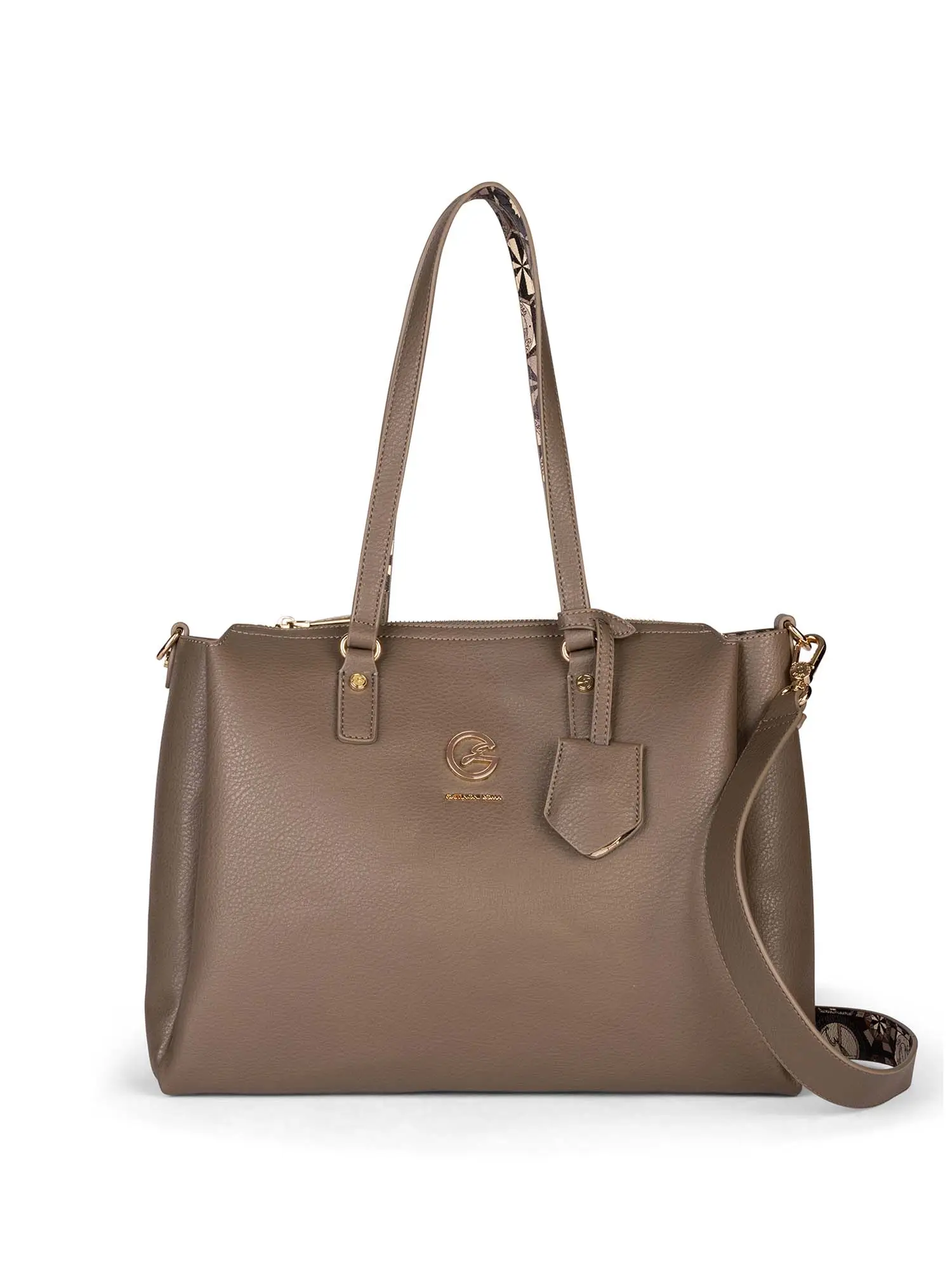 BORSA A MANO DONNA - GATTINONI ROMA - BINDN8411WVW - TAUPE, UNICA