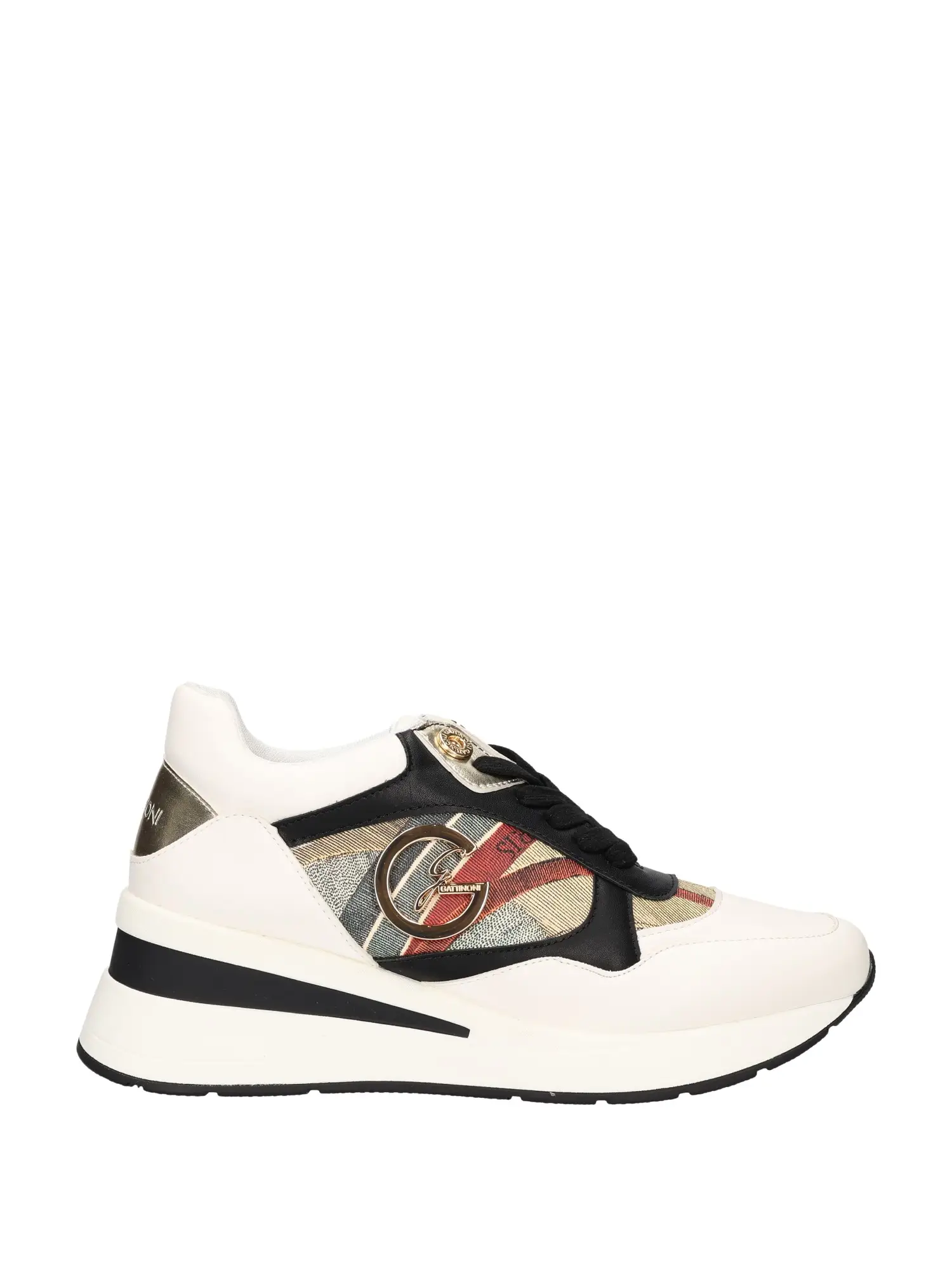 SNEAKERS DONNA - GATTINONI - PIGEI6296WPB - BIANCO/NERO, 40