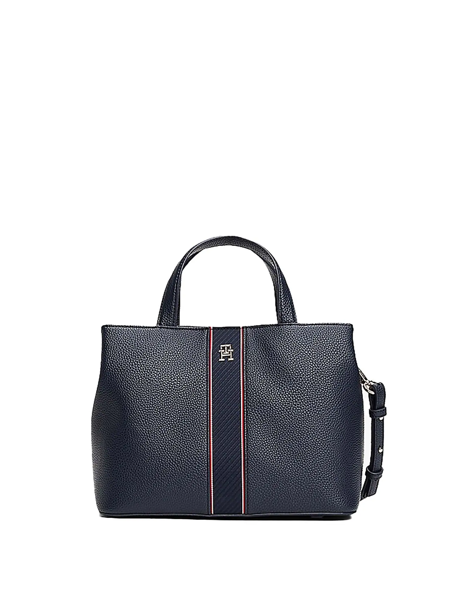 BORSA A MANO DONNA - TOMMY HILFIGER - AW0AW16873 - BLU, UNICA