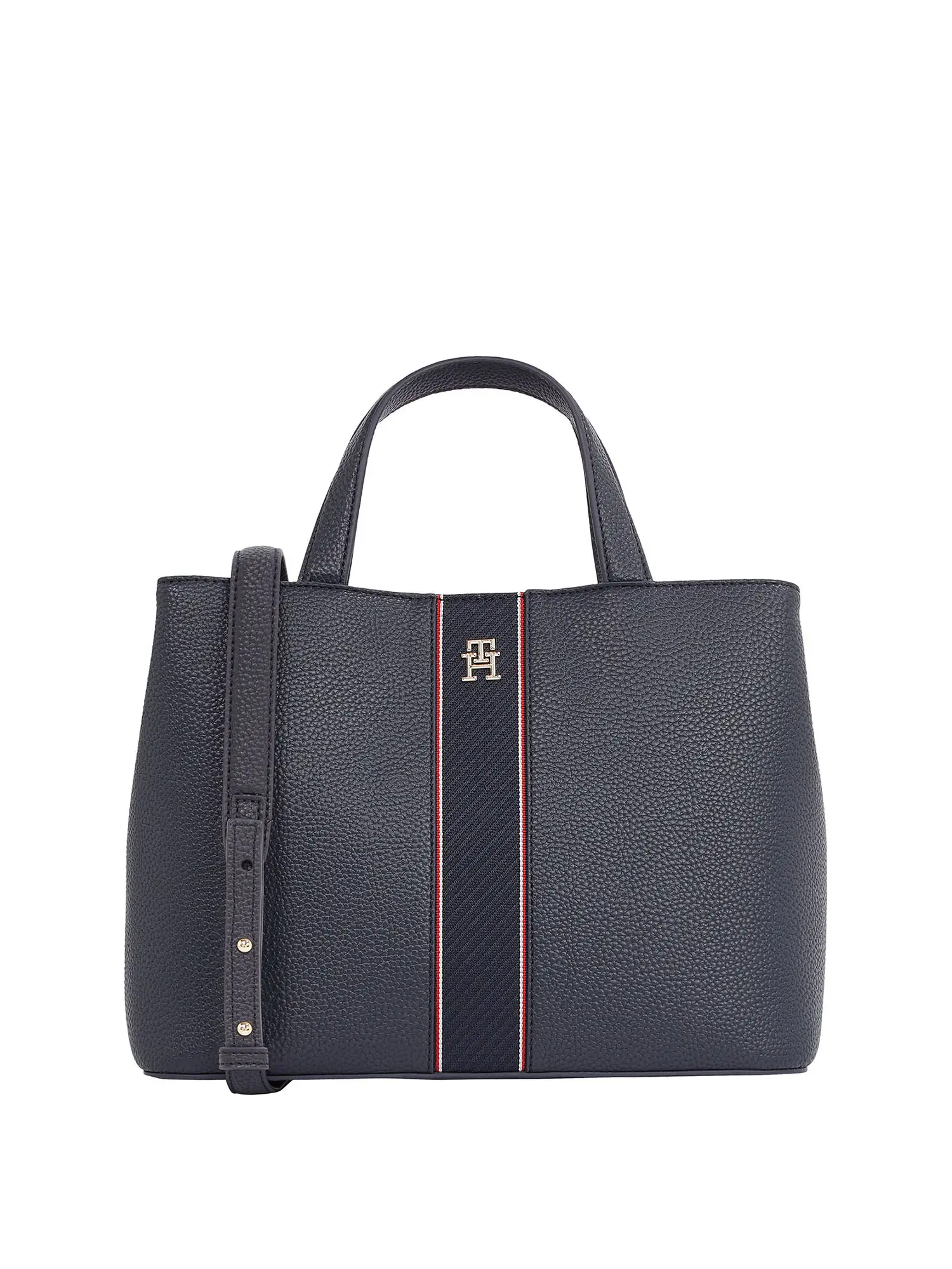 BORSA A MANO DONNA - TOMMY HILFIGER - AW0AW16873 - BLU, UNICA