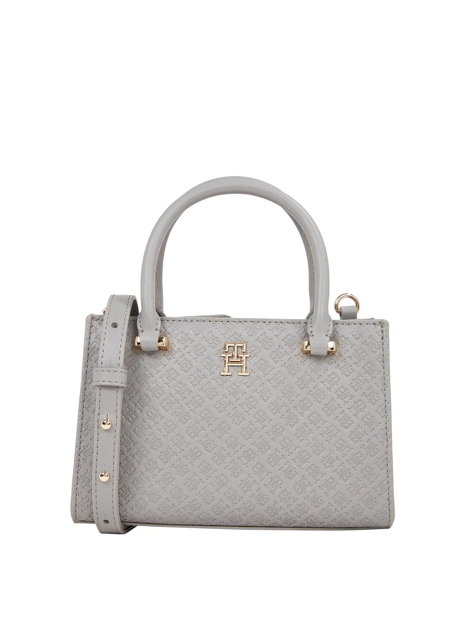 TOTE DONNA - TOMMY HILFIGER - AW0AW16932 - GRIGIO, UNICA