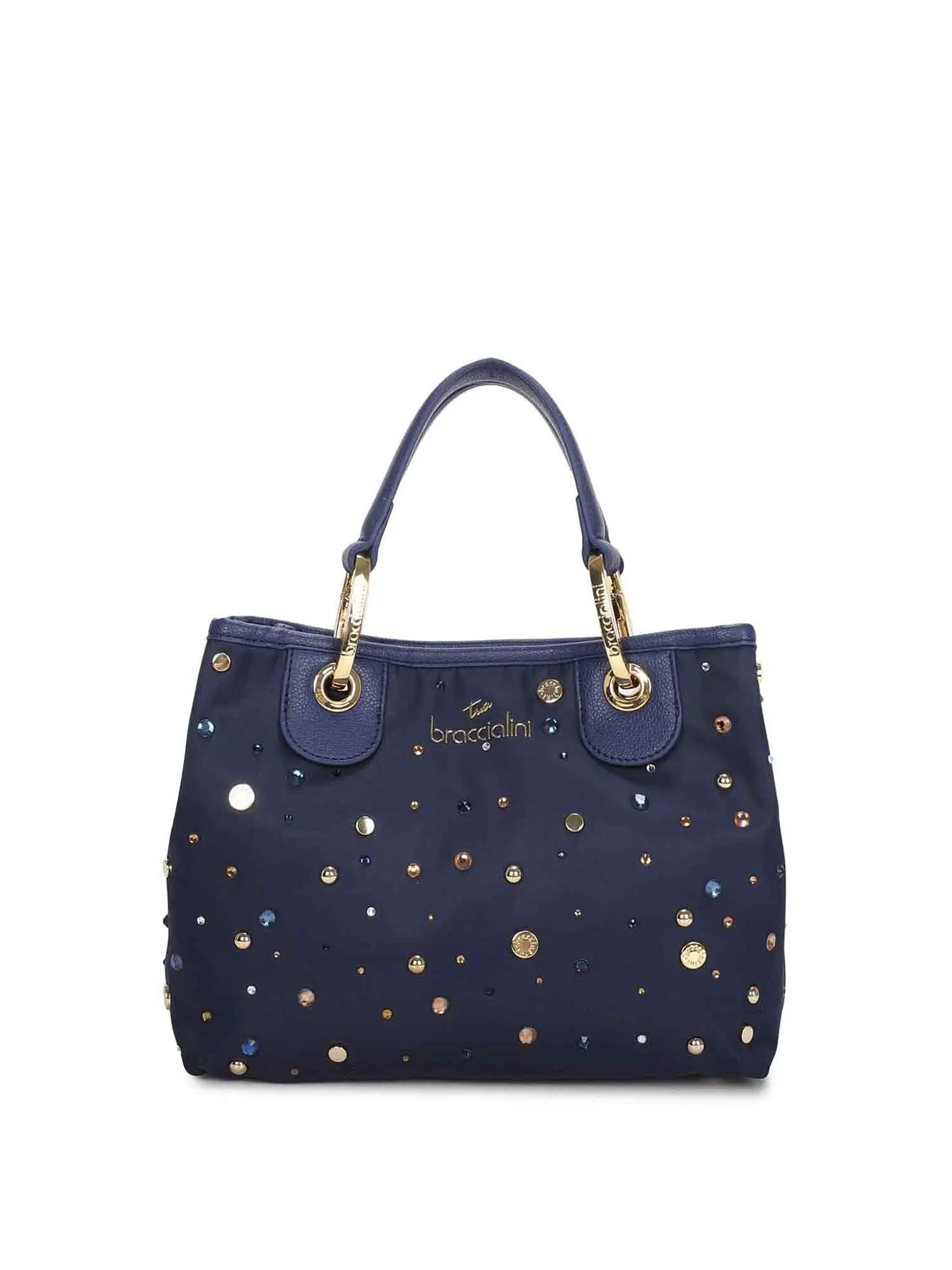 BORSA A MANO DONNA - BRACCIALINI - B18261-TY - BLU, UNICA