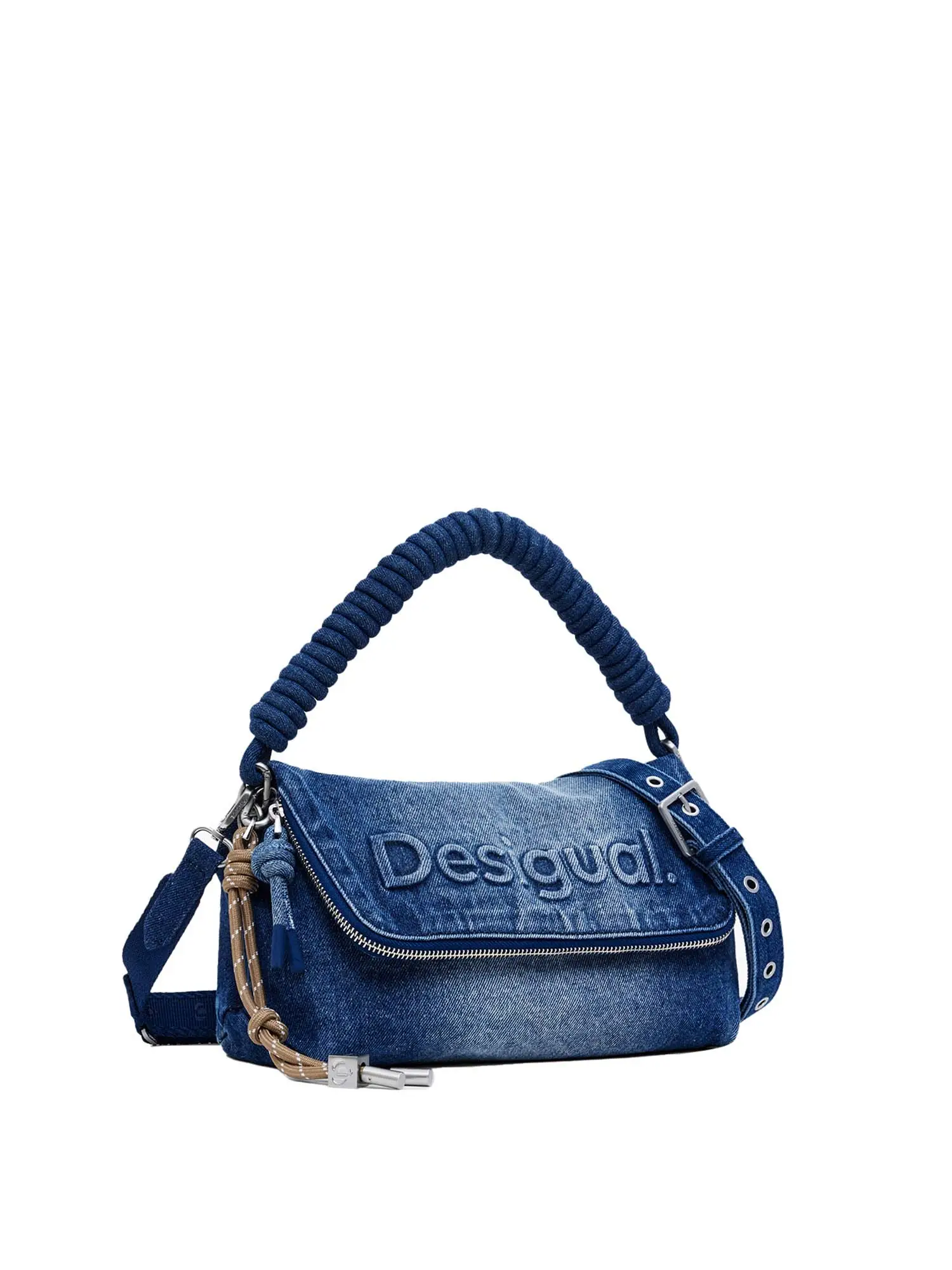 BORSA A MANO DONNA - DESIGUAL - 25SAXD23 - BLU, UNICA