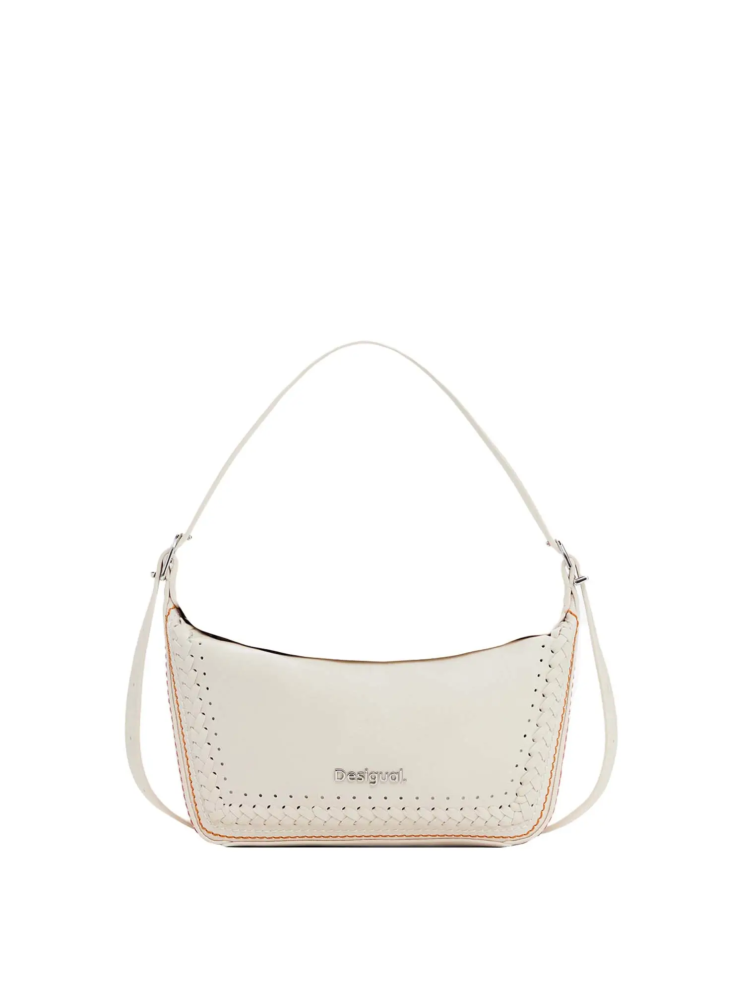 BORSA A SPALLA DONNA - DESIGUAL - 25SAXP52 - BIANCO, UNICA