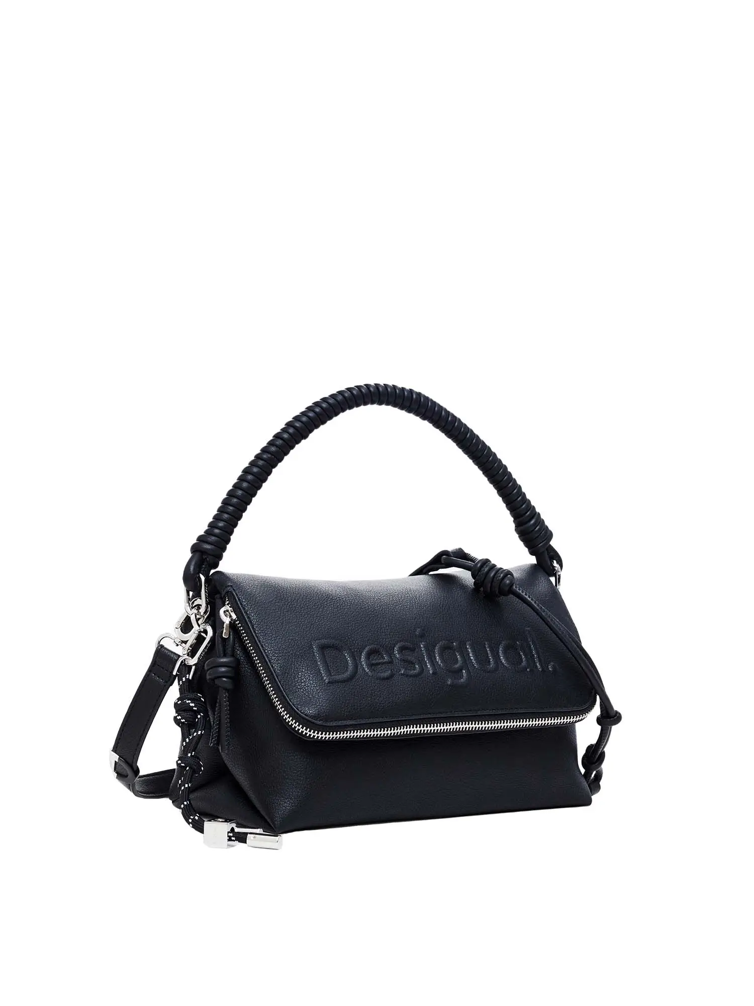 BORSA A SPALLA DONNA - DESIGUAL - 25SAXPBK - NERO, UNICA