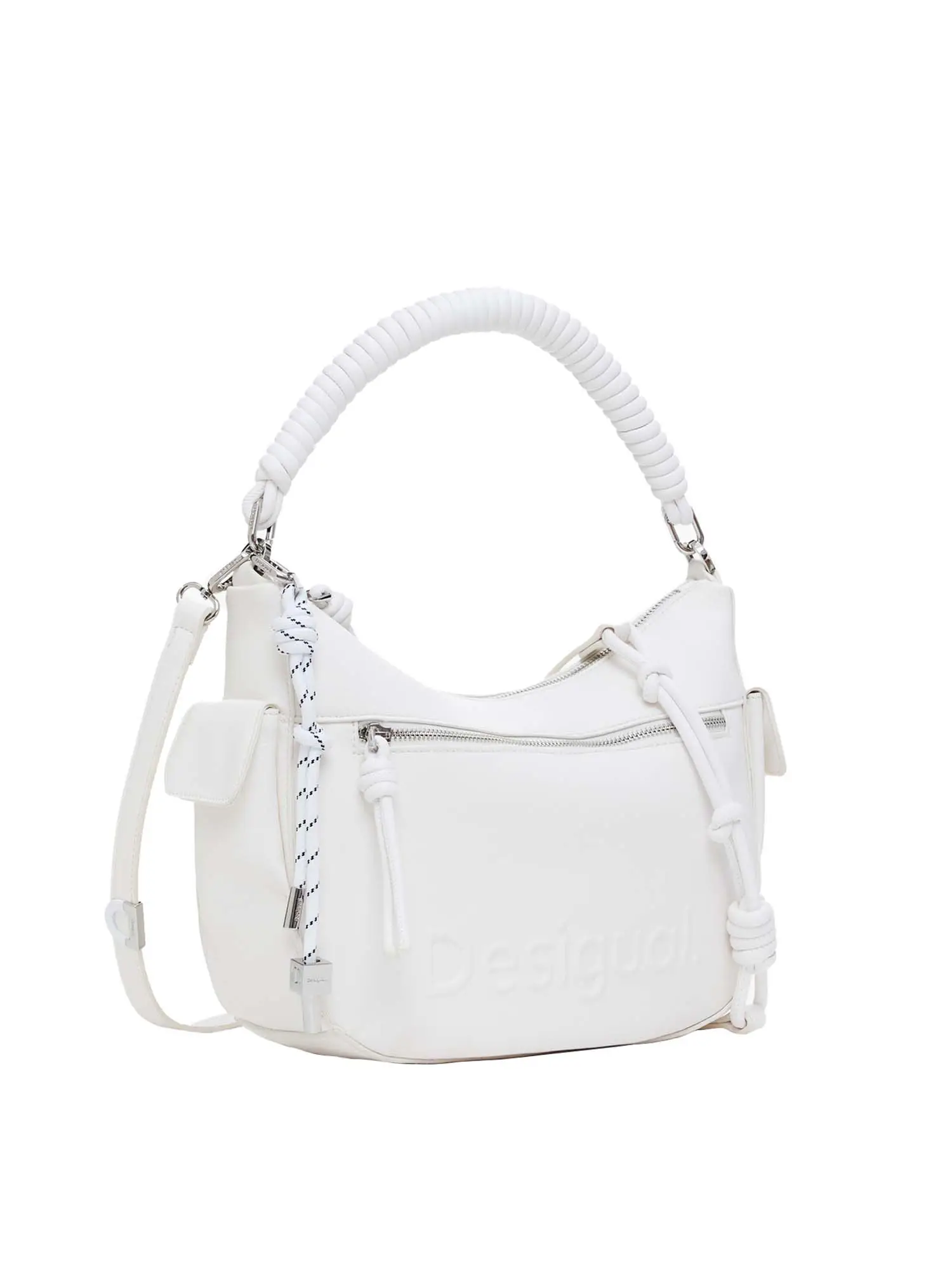 BORSA A MANO DONNA - DESIGUAL - 25SAXPBV - BIANCO, UNICA