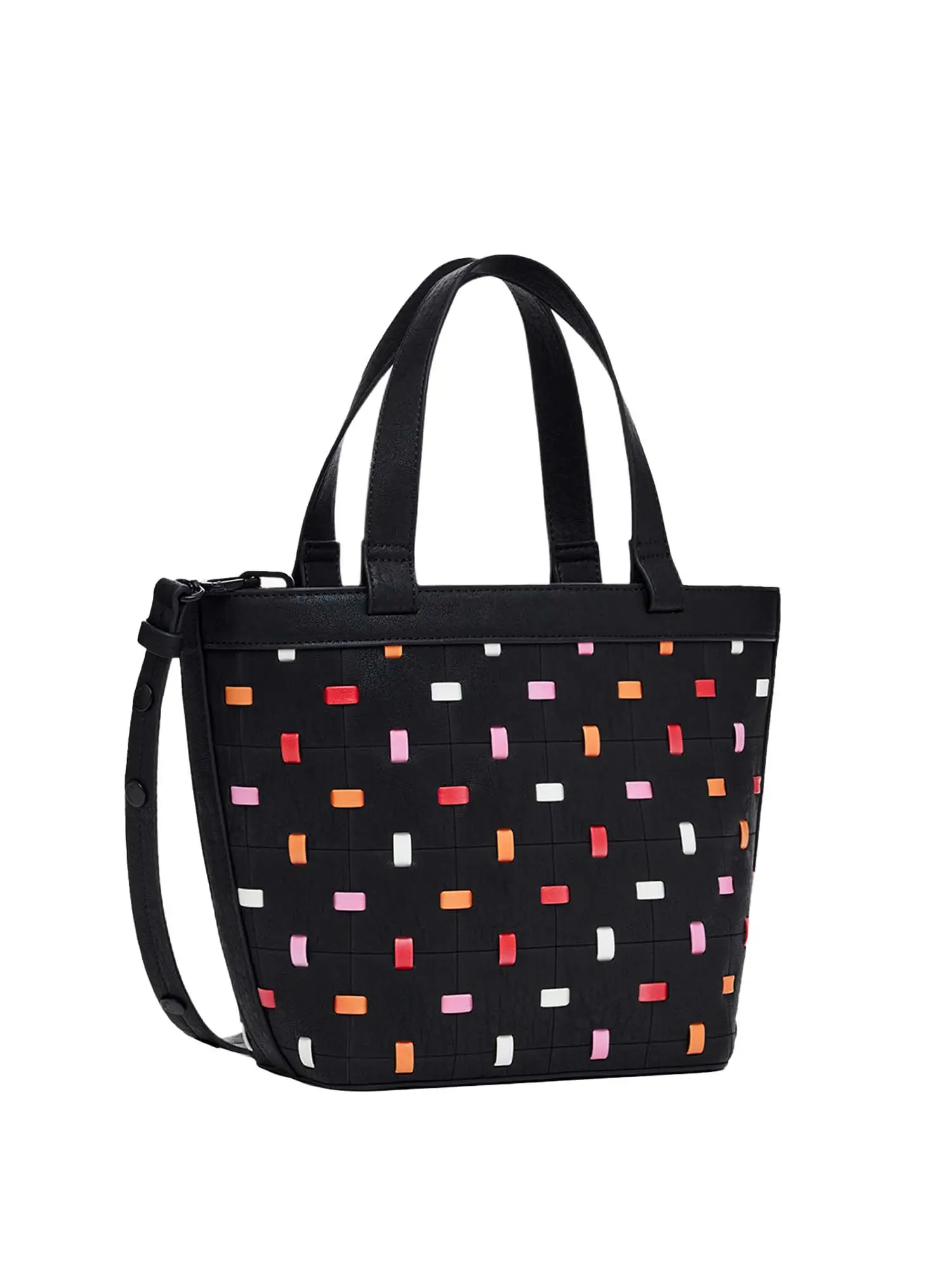 BORSA A SPALLA DONNA - DESIGUAL - 25SAXPC2 - NERO, UNICA