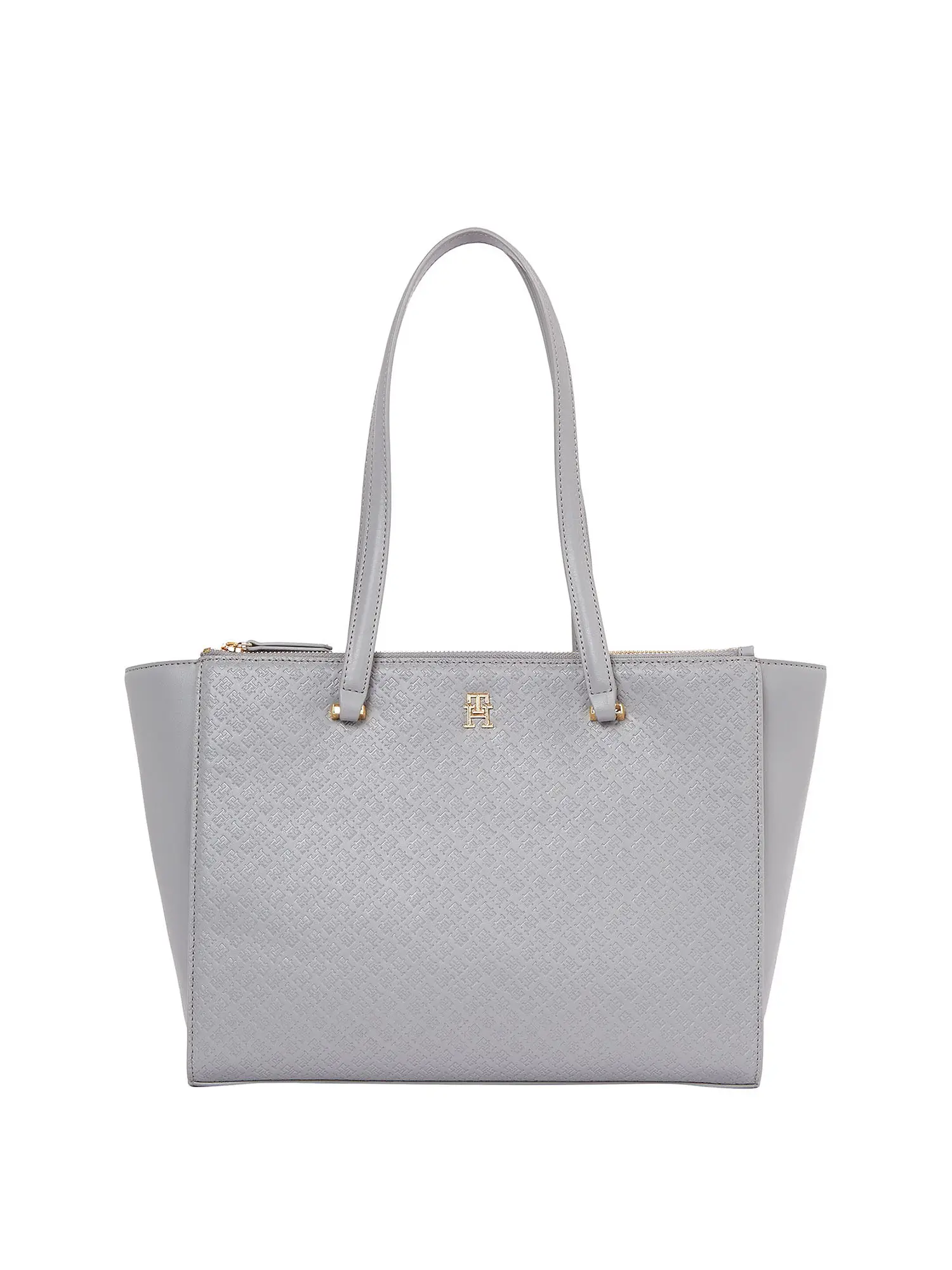 TOTE DONNA - TOMMY HILFIGER - AW0AW16948 - GRIGIO, UNICA