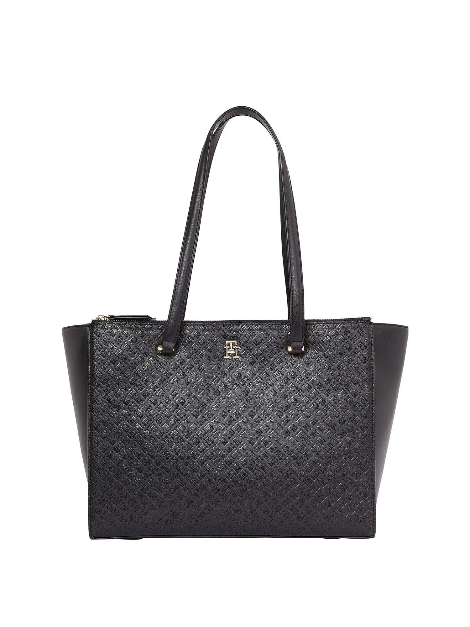 TOTE DONNA - TOMMY HILFIGER - AW0AW16948 - NERO, UNICA