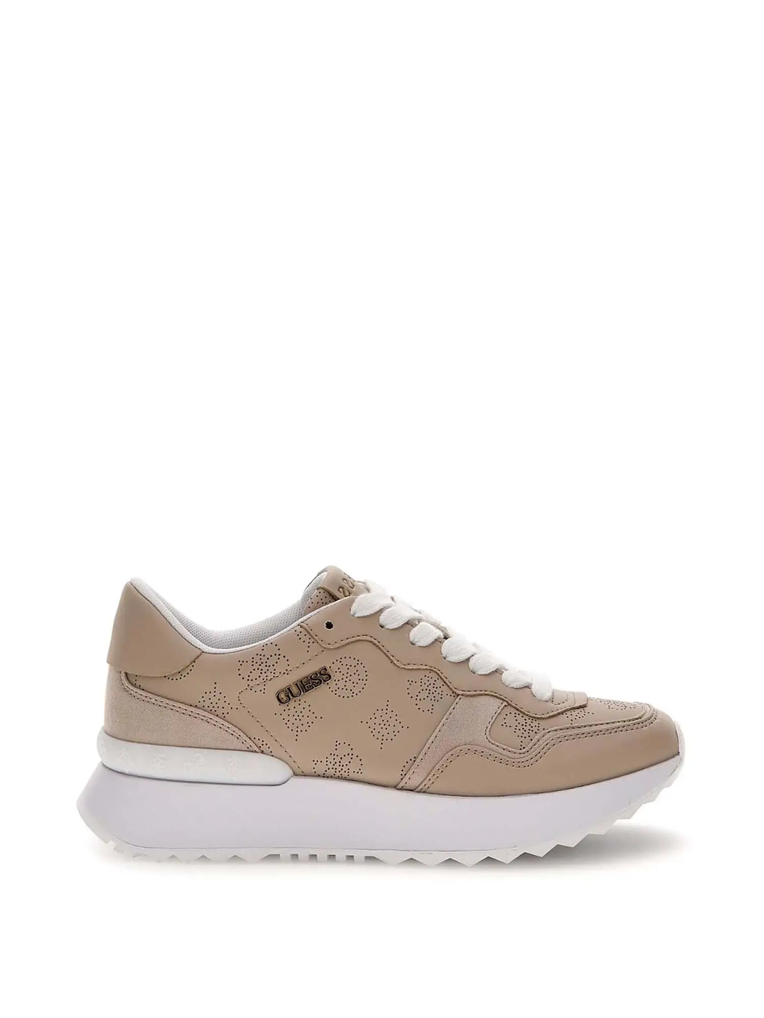 SNEAKERS DONNA - GUESS - FLPVI3 ELE12 - BEIGE, 37