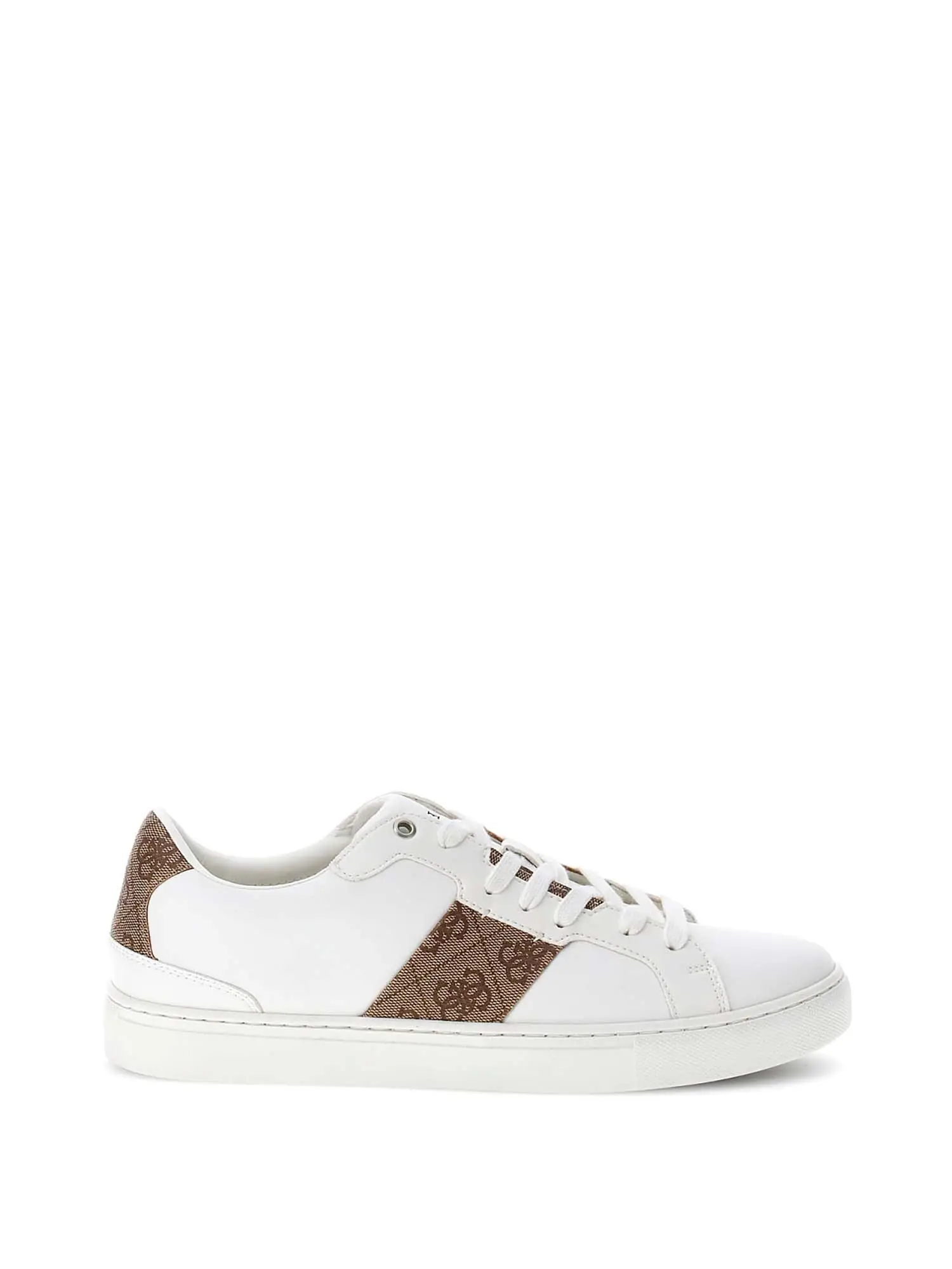 SNEAKERS UOMO - GUESS - FMTTOG ELL12 - BIANCO/BEIGE, 44