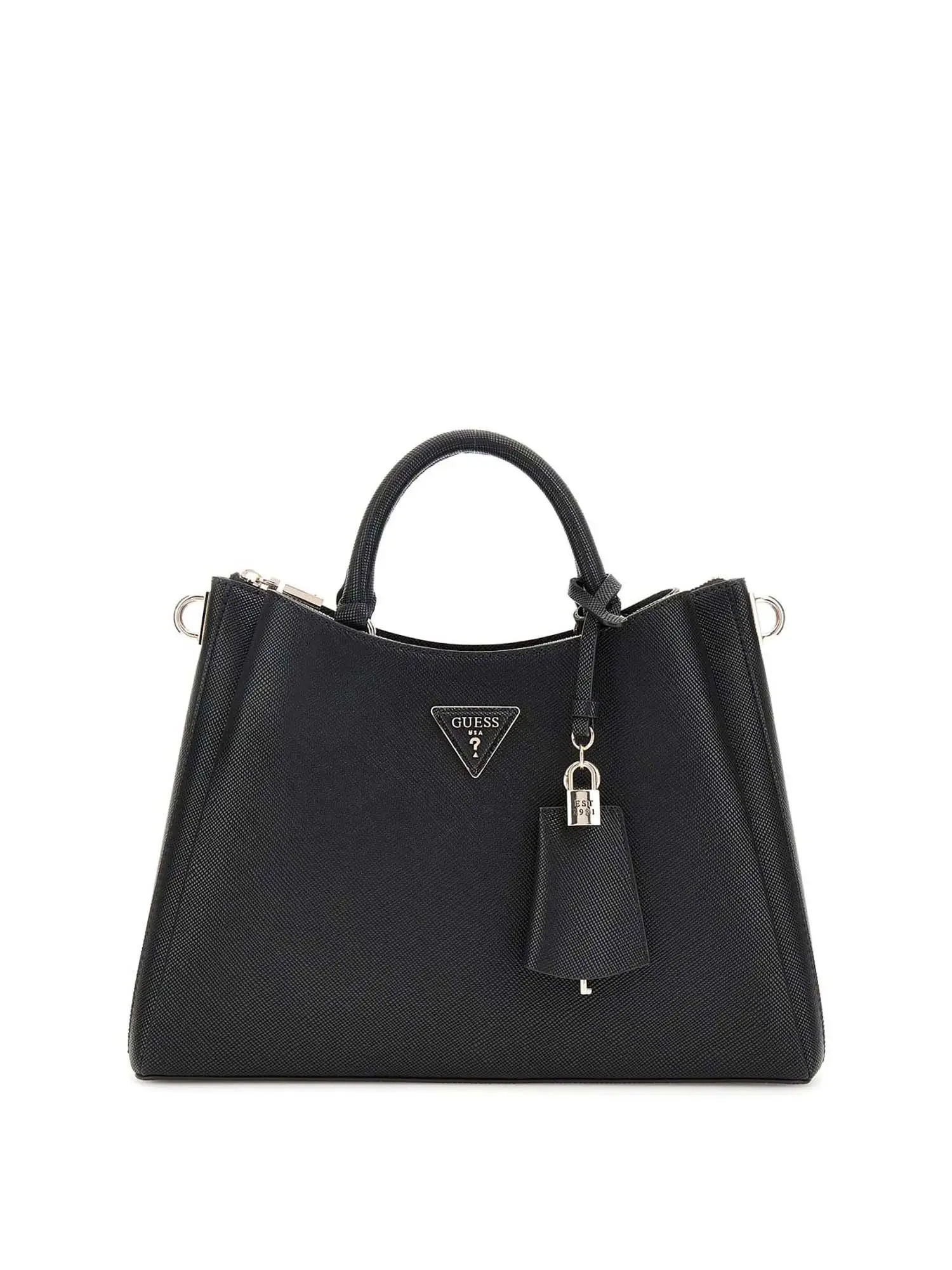 BORSA A SPALLA DONNA - GUESS - HWEZG9 52306 - NERO, UNICA