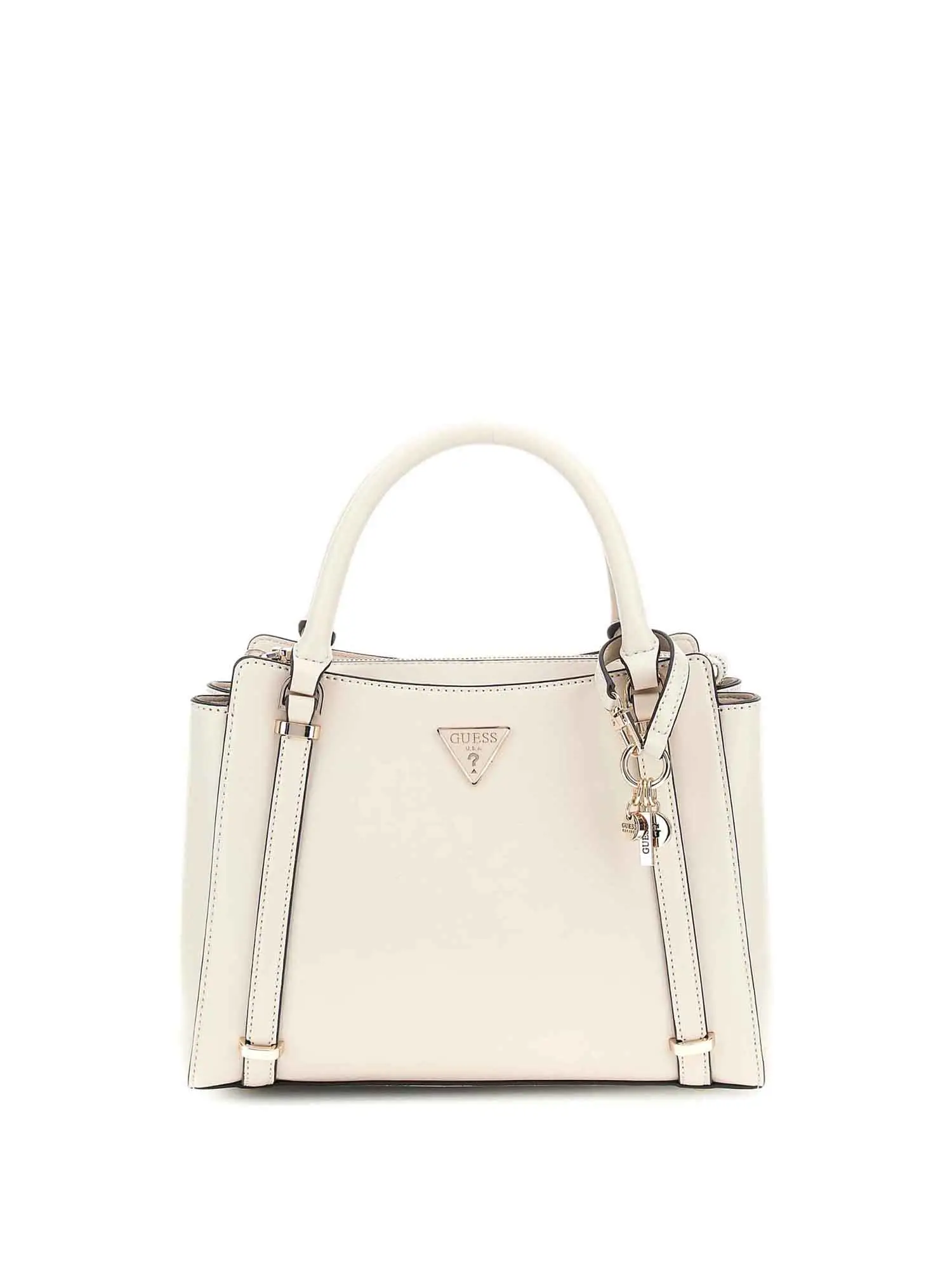 BORSA A SPALLA DONNA - GUESS - HWVG94 93060 - BIANCO SPORCO, UNICA