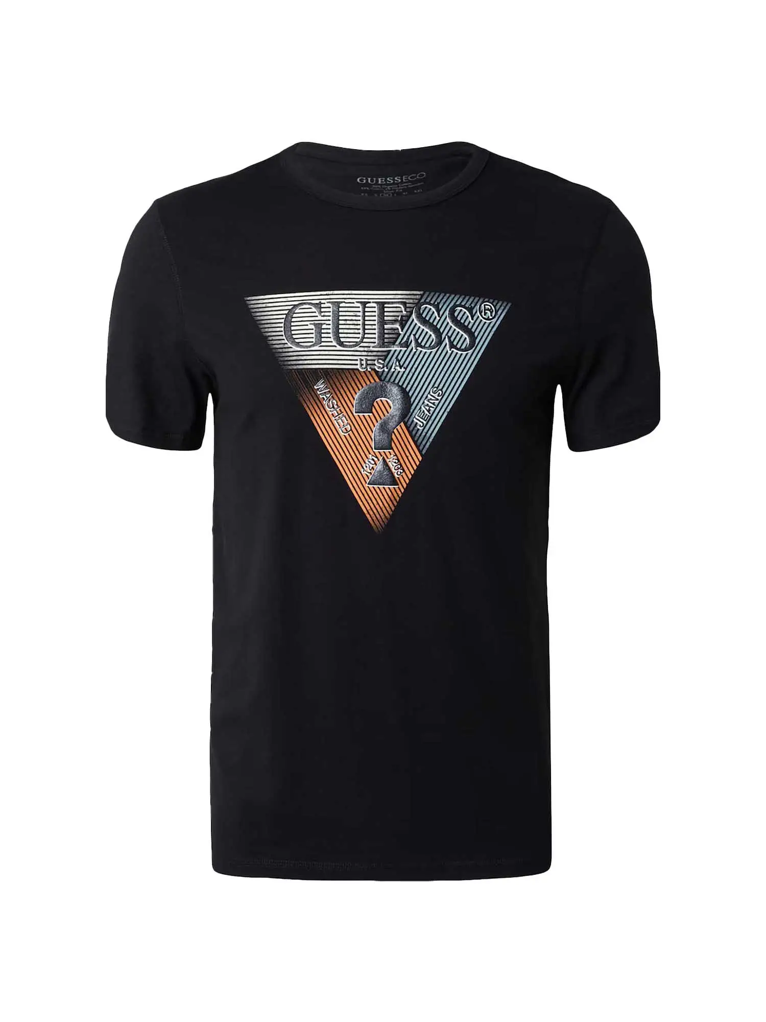 T-SHIRT UOMO - GUESS APPAREL - M5RI14 J1314 - NERO, S