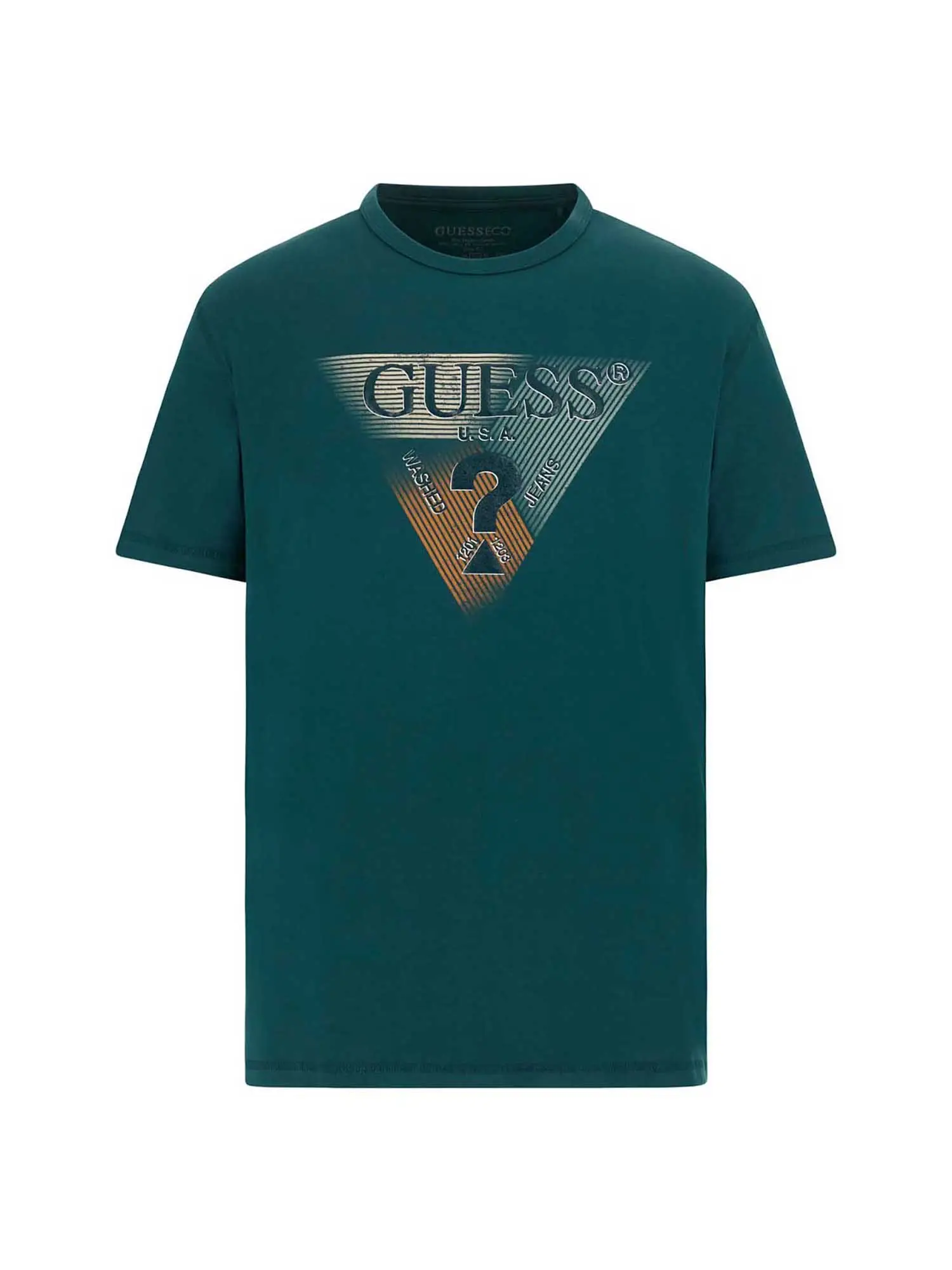 T-SHIRT UOMO - GUESS APPAREL - M5RI14 J1314 - VERDE, S