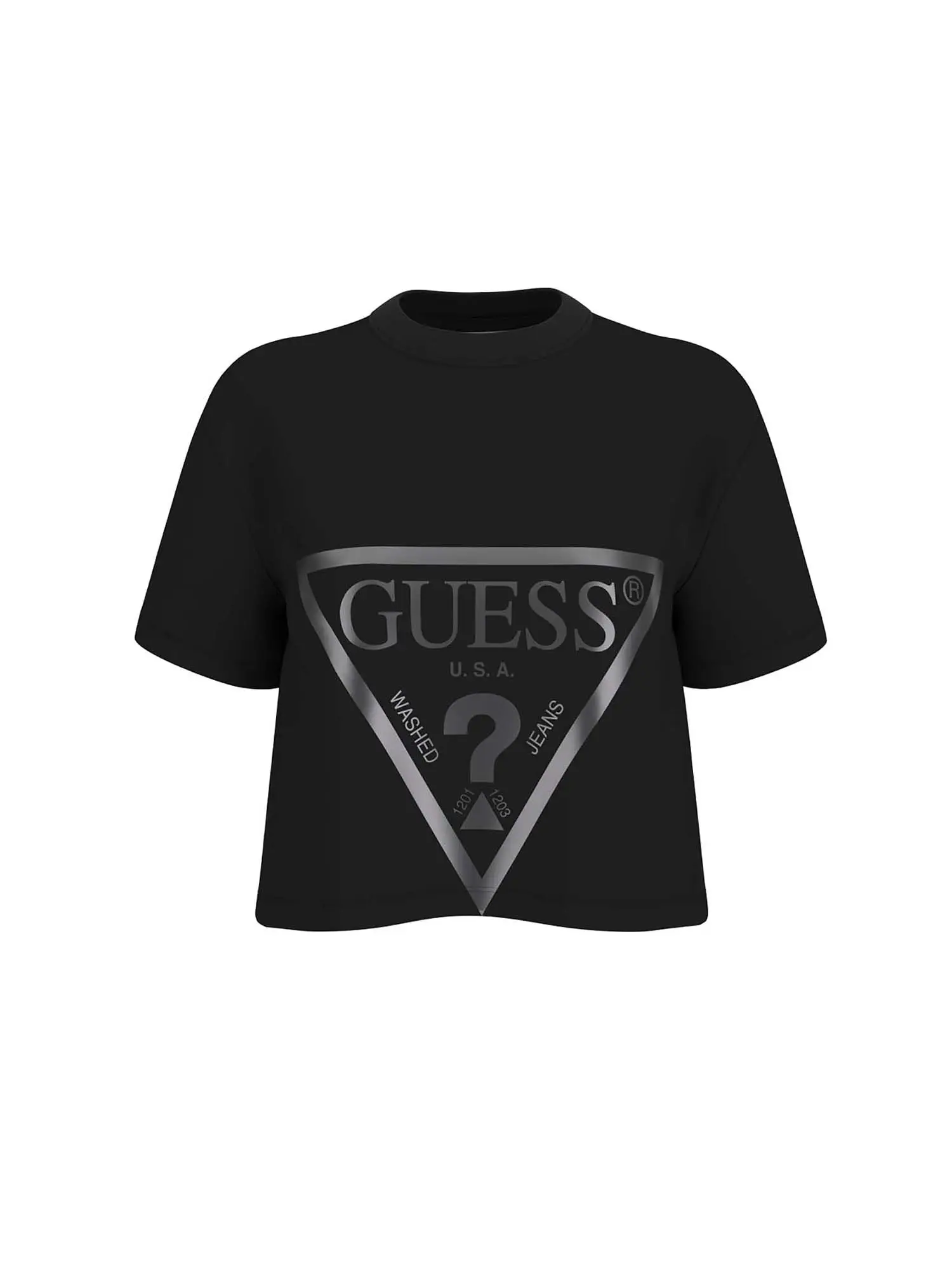 T-SHIRT DONNA - GUESS ATHLEISURE - V2YI06 K8HM0 - NERO, S