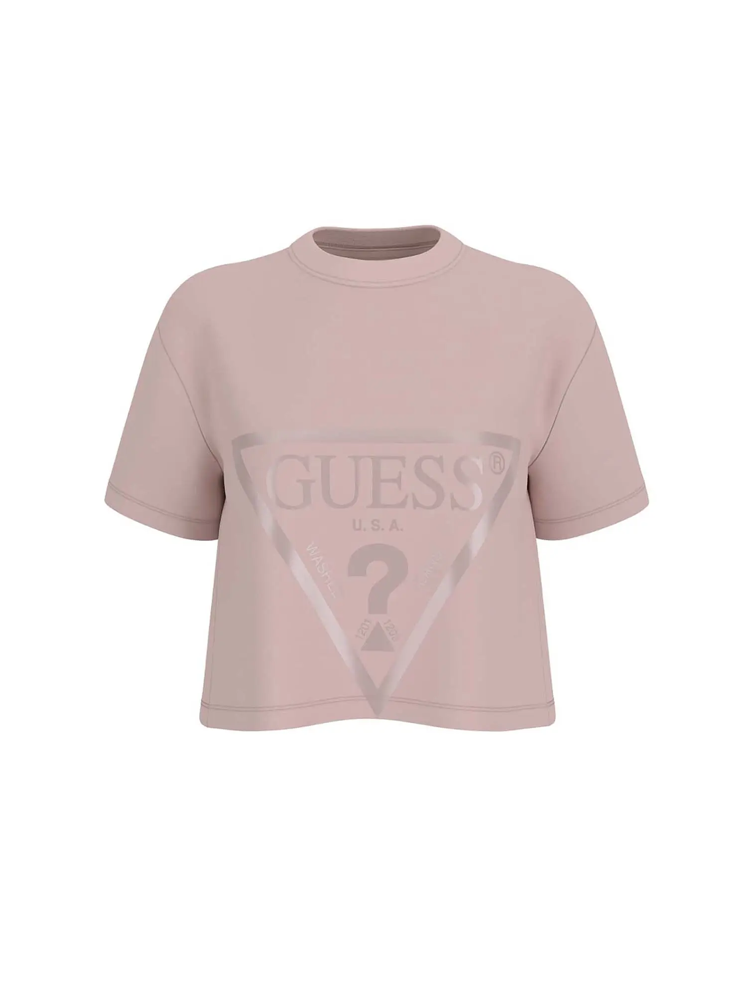 T-SHIRT DONNA - GUESS ATHLEISURE - V2YI06 K8HM0 - TAUPE, L