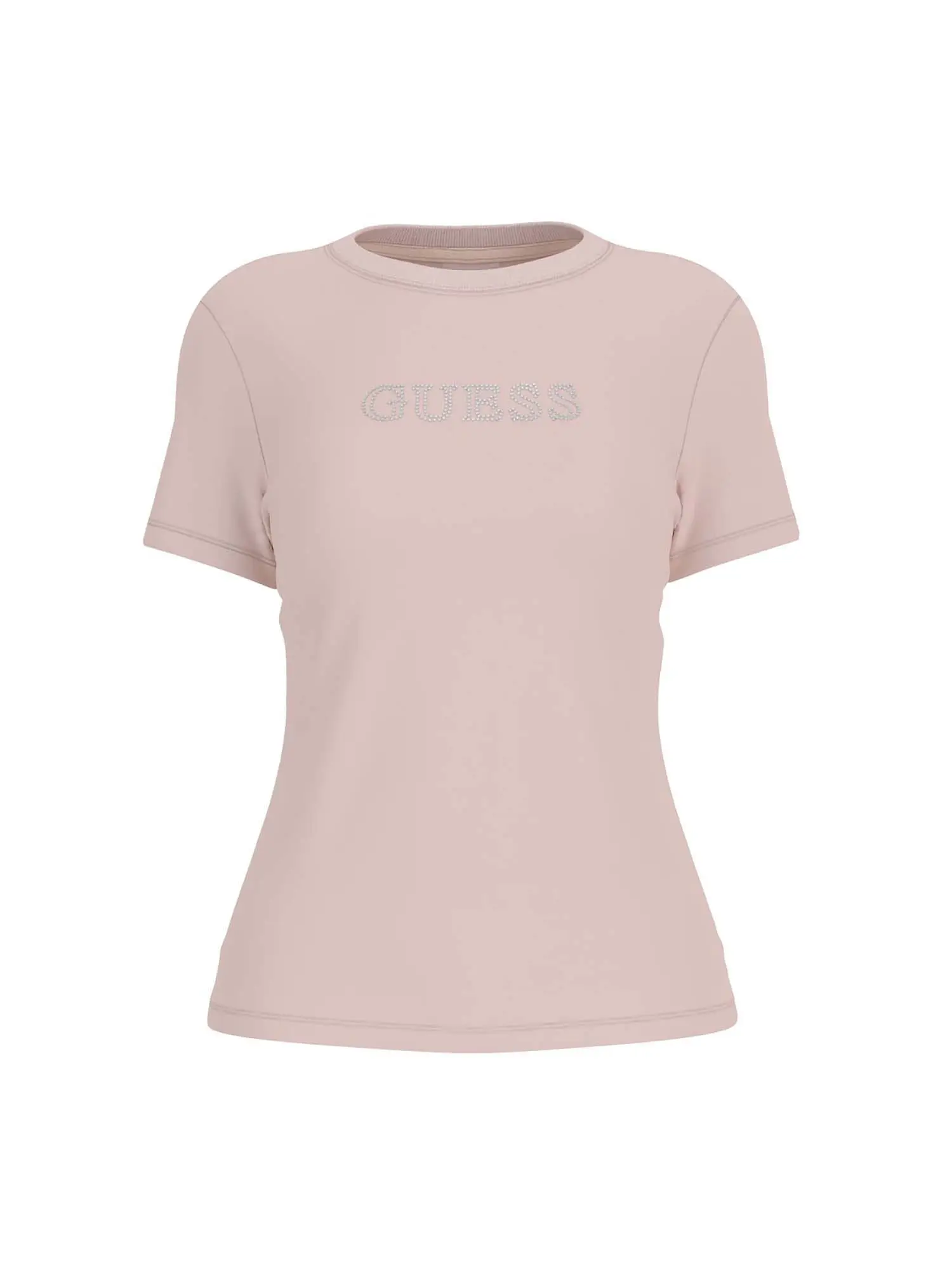 T-SHIRT DONNA - GUESS ATHLEISURE - V3BI11 J1314 - CREMA, XS