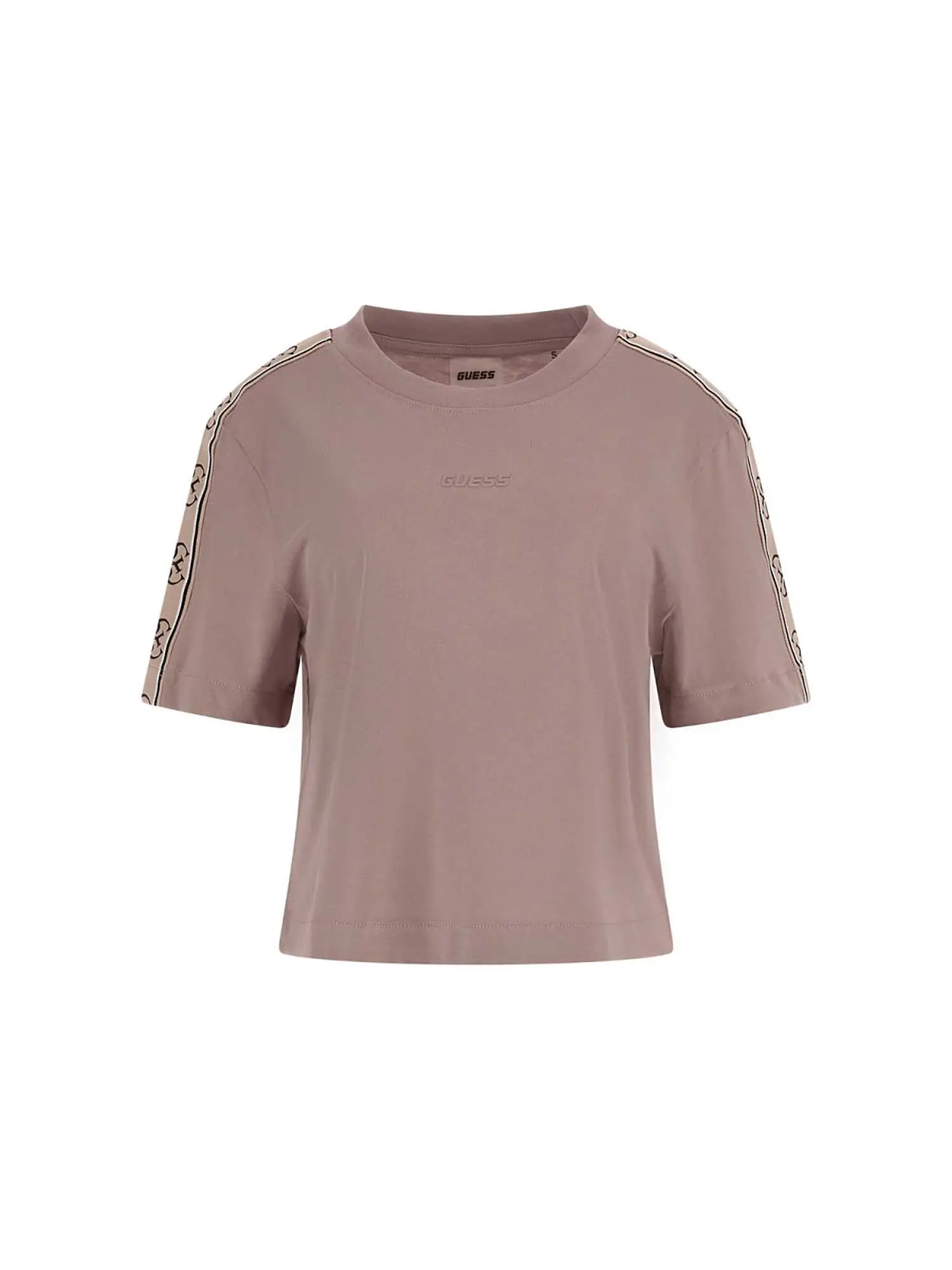 T-SHIRT DONNA - GUESS ATHLEISURE - V3RI08 I3Z14 - TAUPE, XS