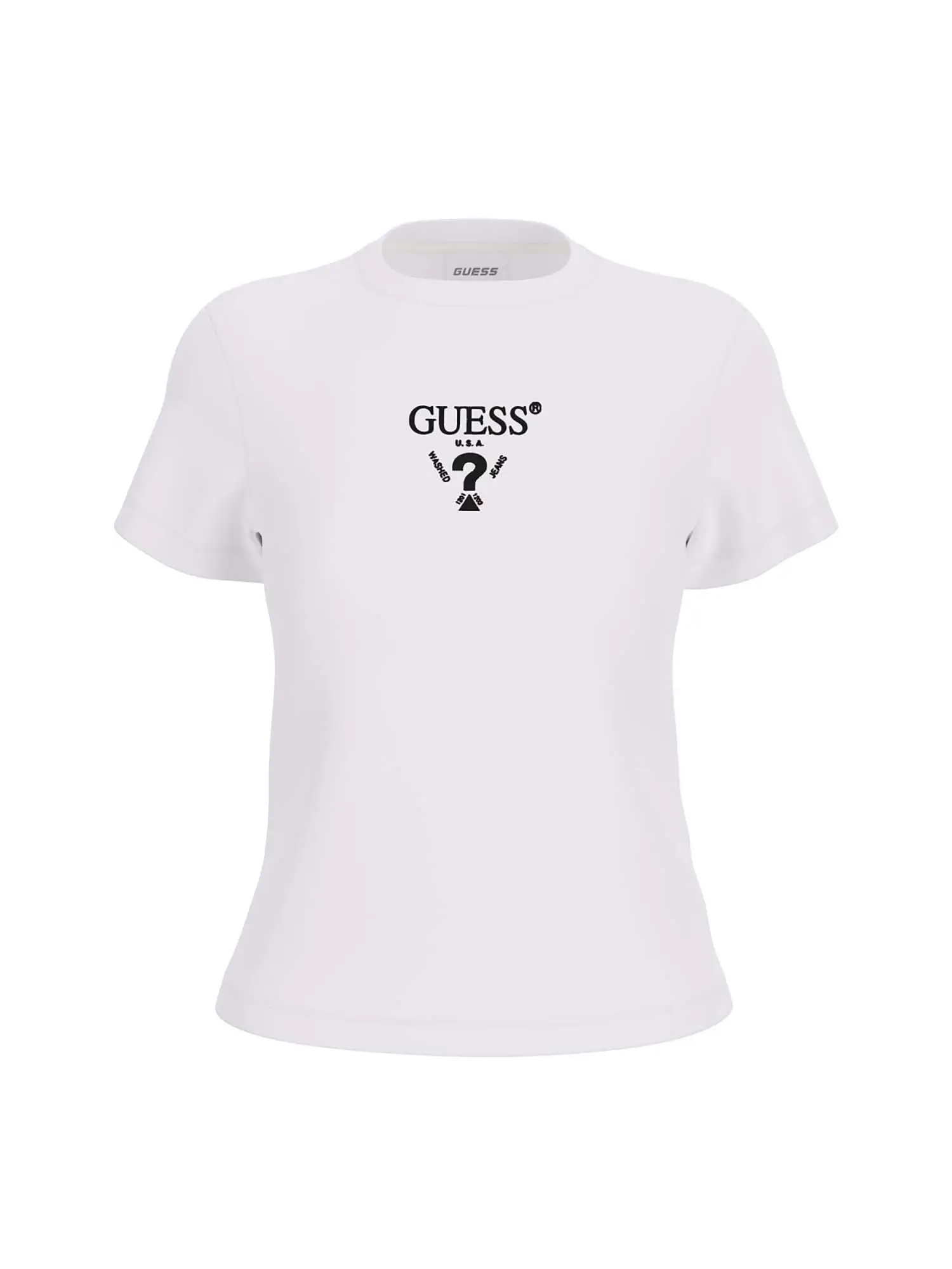 T-SHIRT DONNA - GUESS ATHLEISURE - V4YI21 KCDH1 - BIANCO, XS