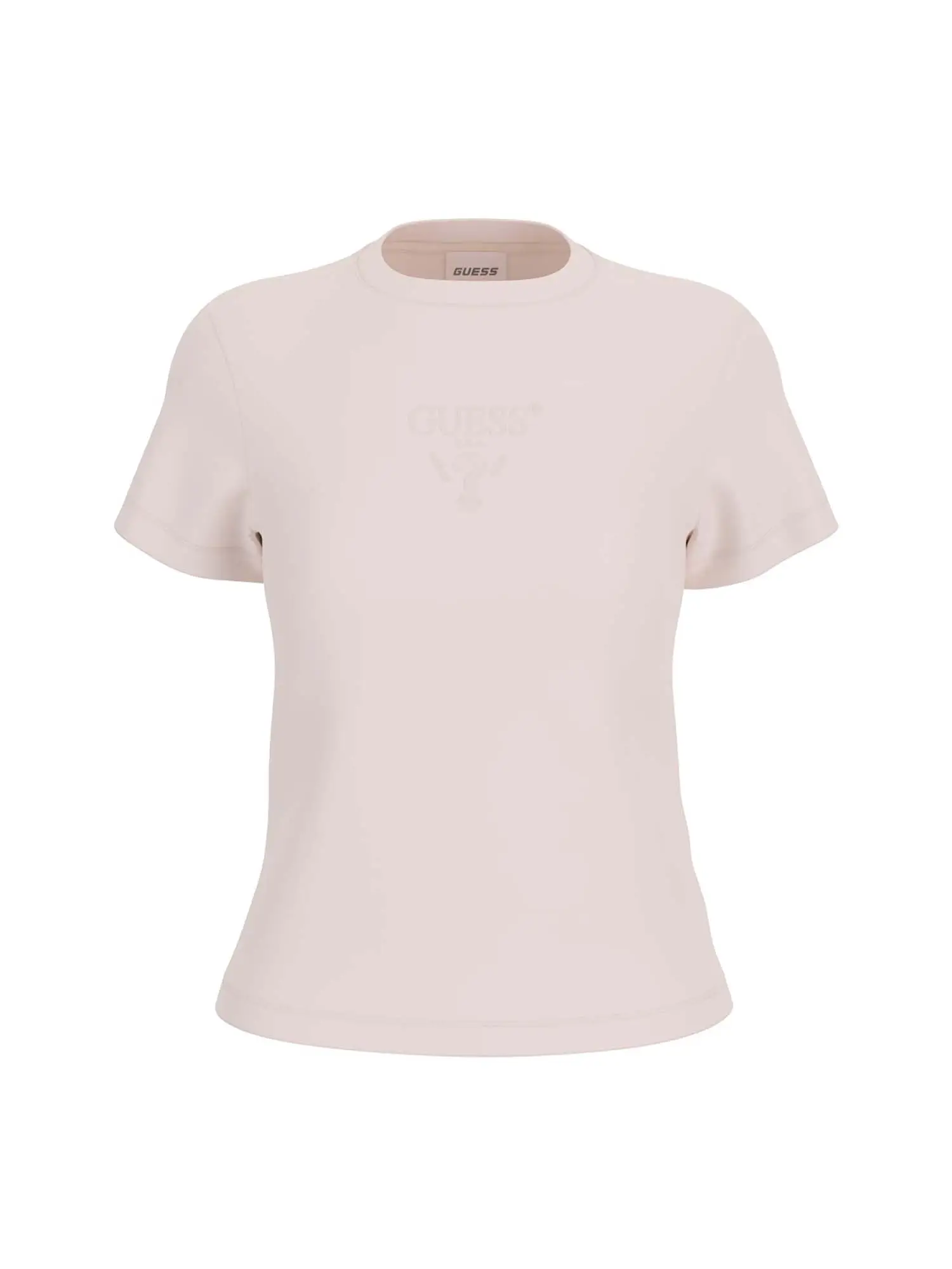 T-SHIRT DONNA - GUESS ATHLEISURE - V4YI21 KCDH1 - CREMA, L