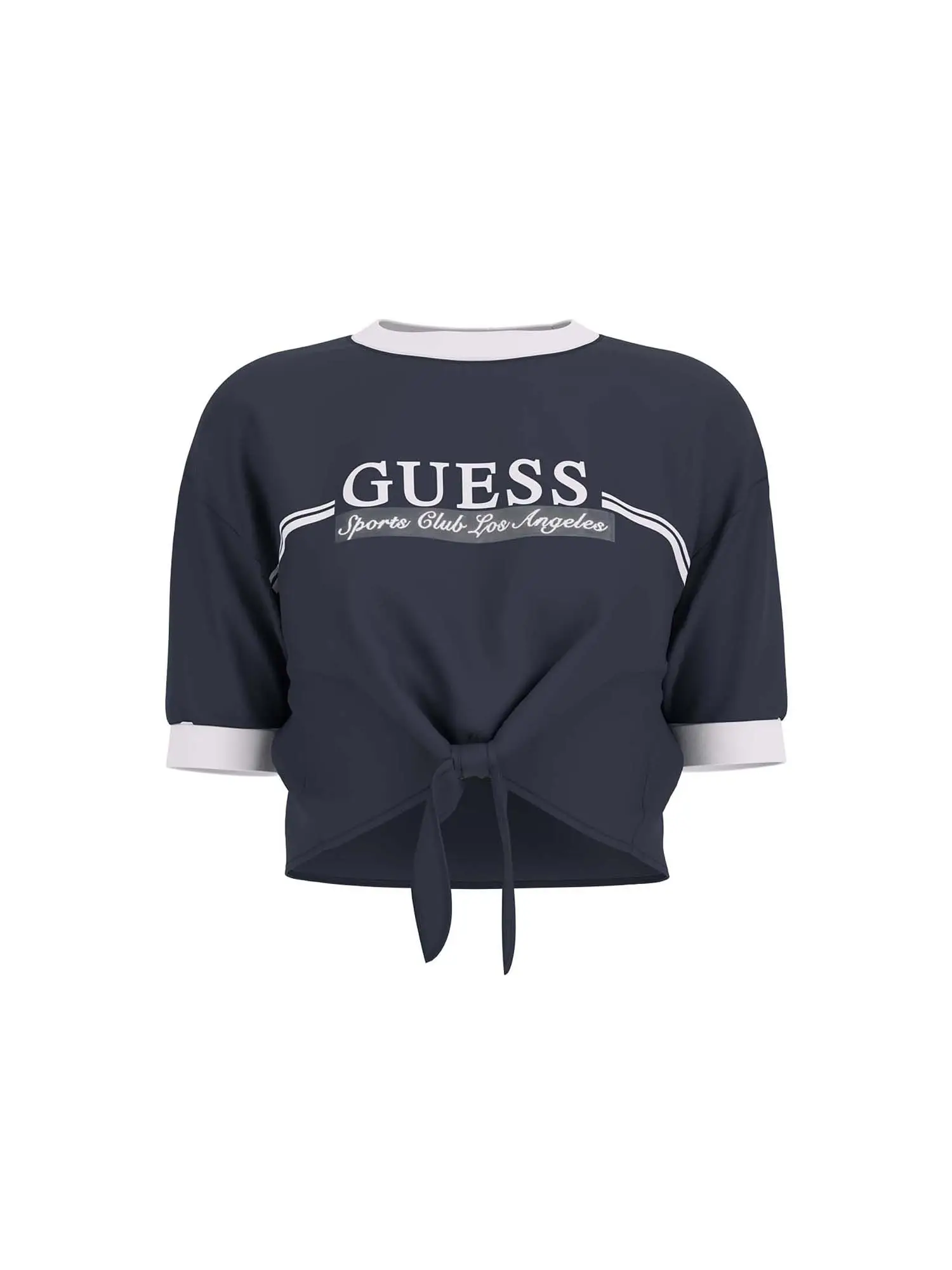 T-SHIRT DONNA - GUESS ATHLEISURE - V5GI05 I3Z14 - BLU, L