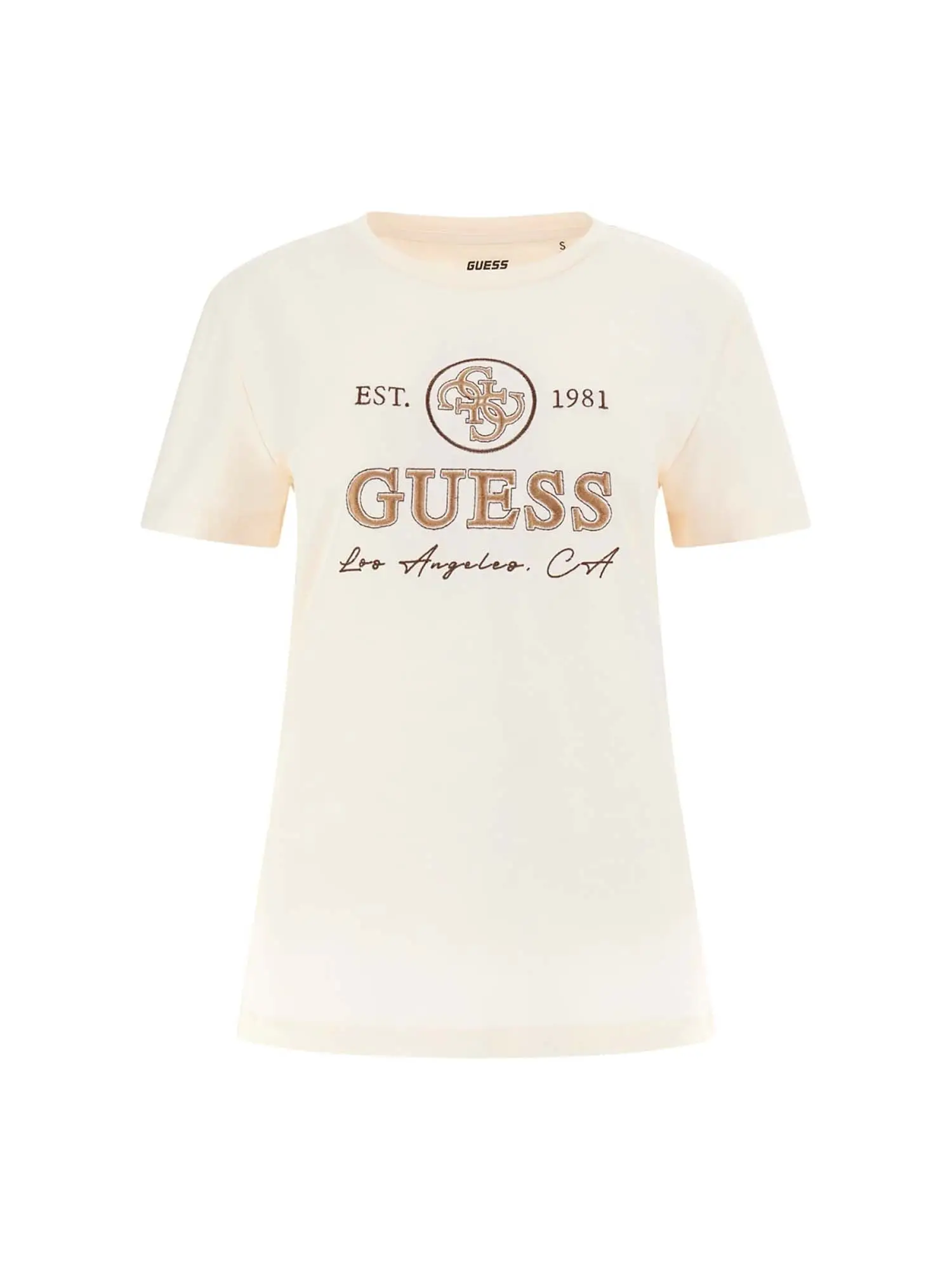 T-SHIRT DONNA - GUESS ATHLEISURE - V5RI05 J1314 - BIANCO, S