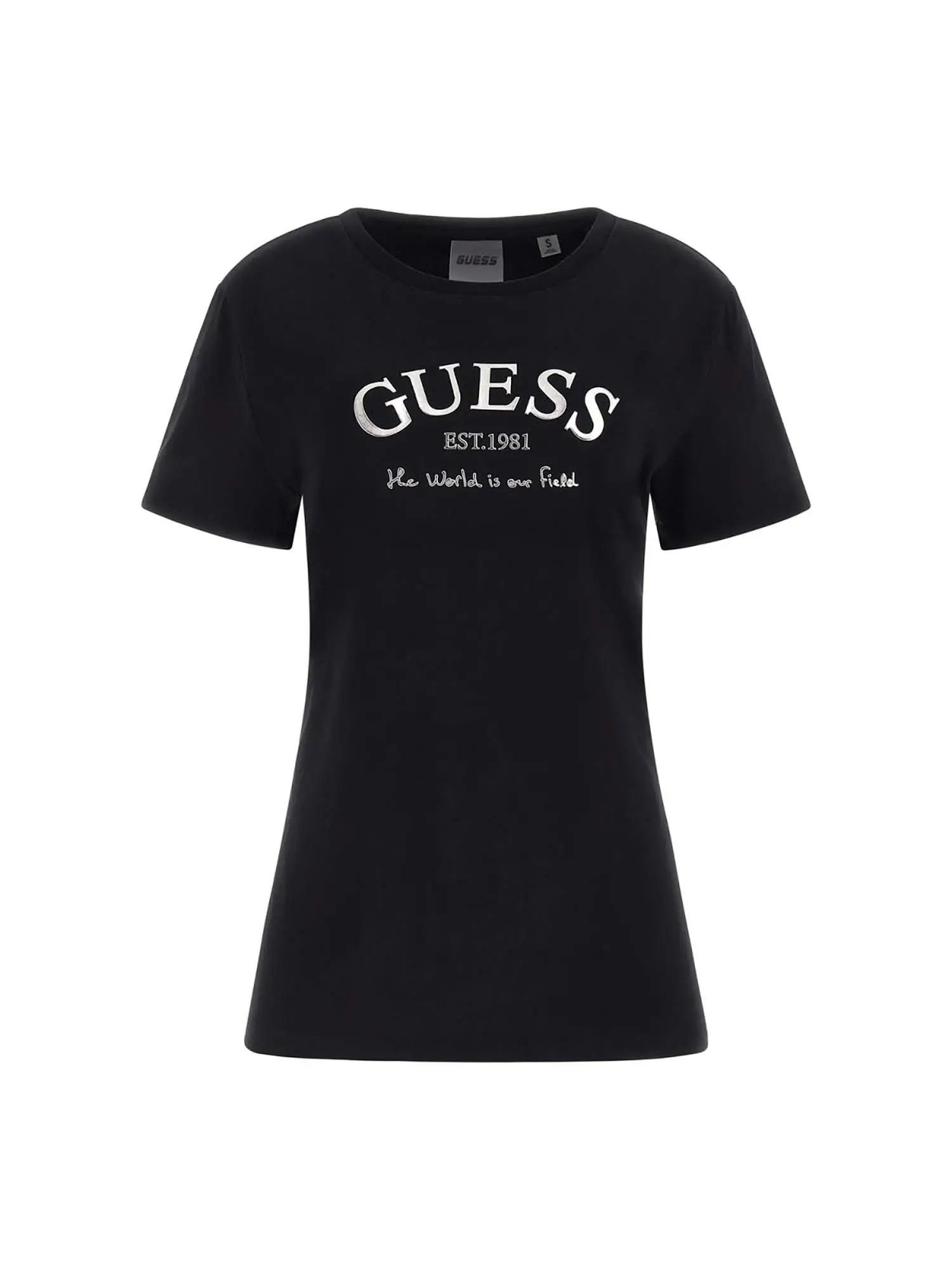 T-SHIRT DONNA - GUESS ATHLEISURE - V5RI16 J1314 - NERO, M